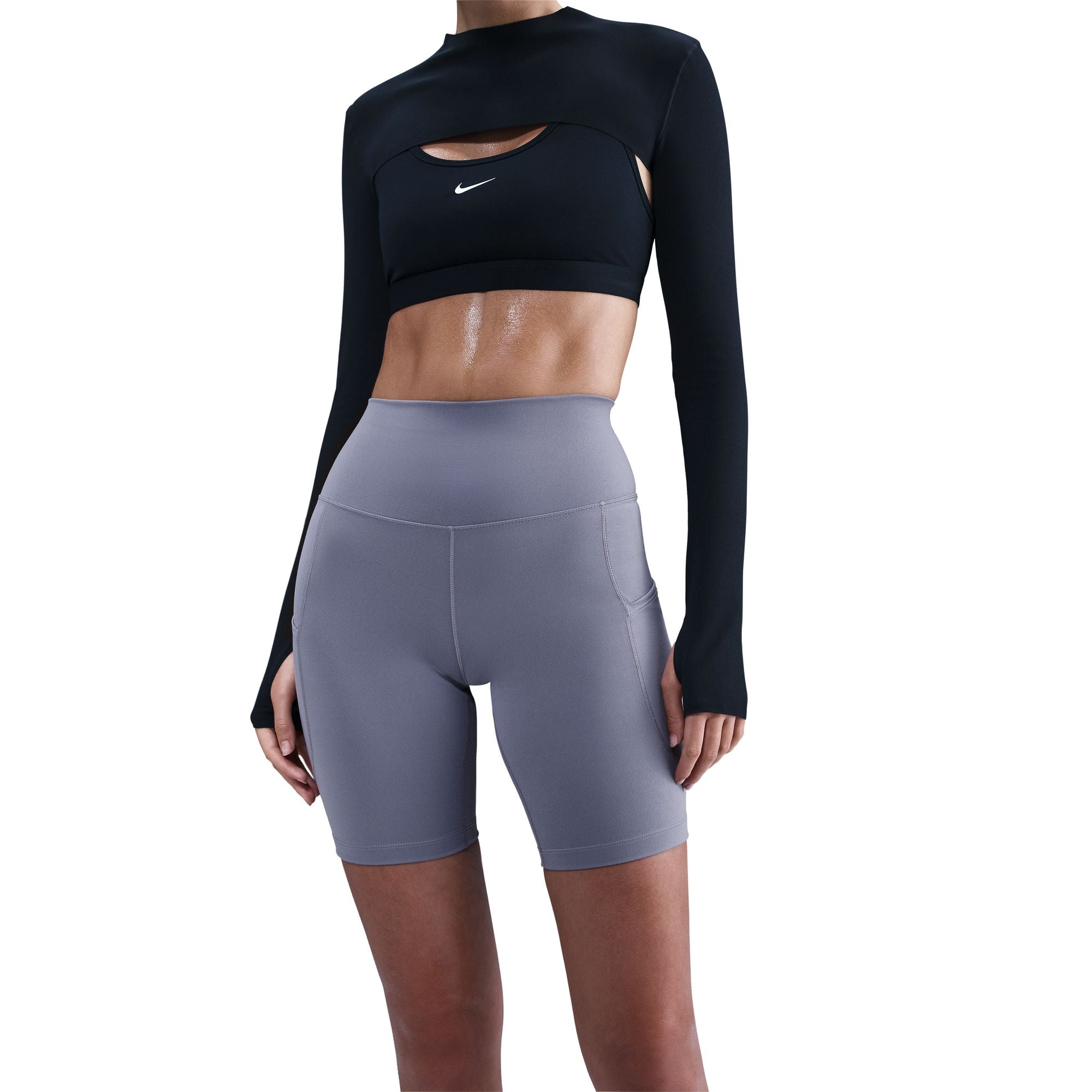 Nike One 8 Inch Womens Biker Shorts