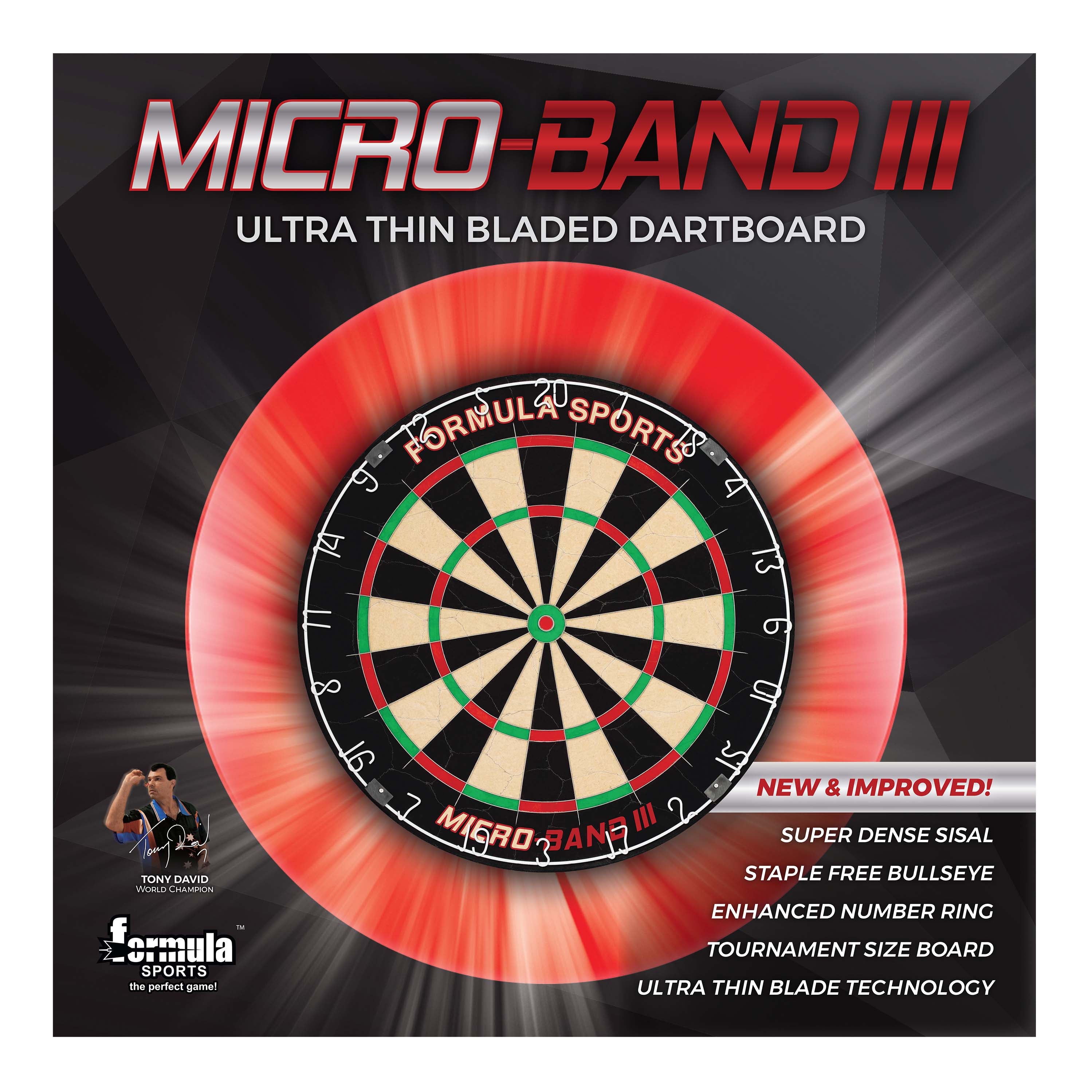 Formula Microband III Razor Wire Dartboard