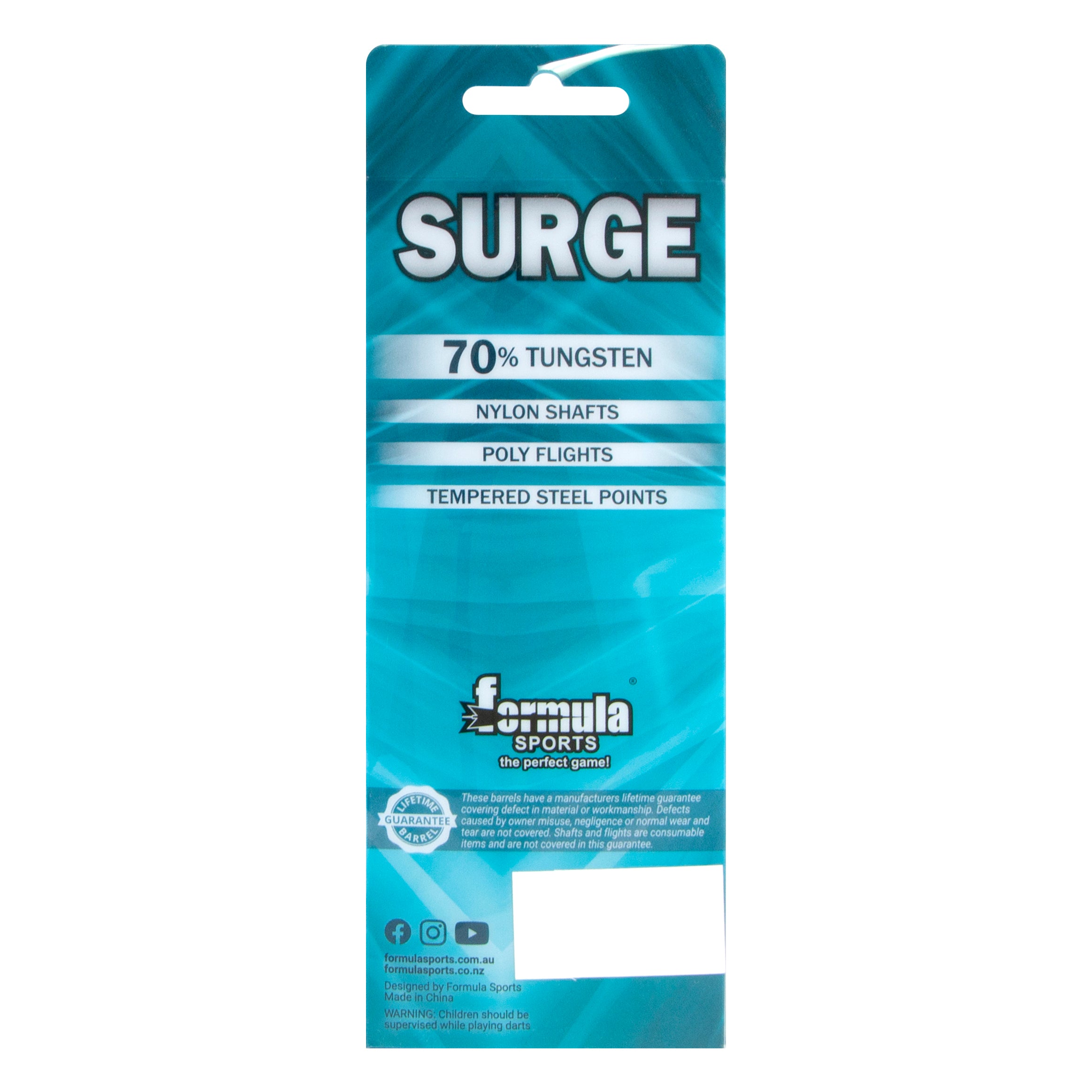 Formula Sports Surge 70% Tungsten Dart - 24g
