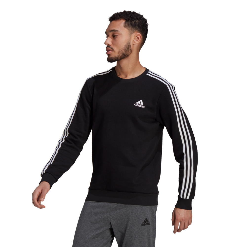 adidas Essentials Fleece 3-Stripes Mens Sweatshirt