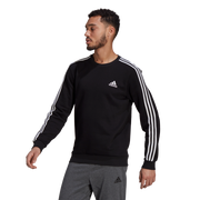 adidas Essentials Fleece 3-Stripes Mens Sweatshirt