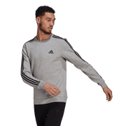 adidas Essentials Fleece 3-Stripes Mens Sweatshirt