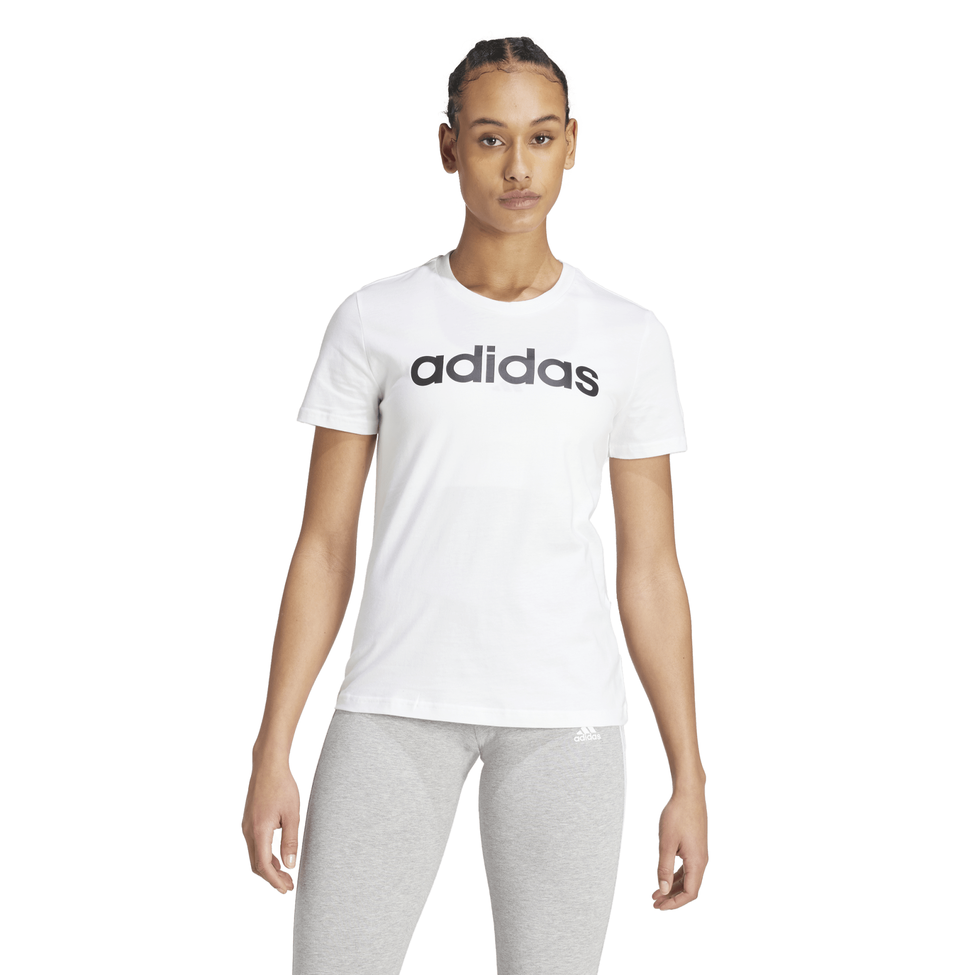adidas Essentials Linear Womens Tee