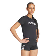 adidas Essentials Linear Logo Womens Tee