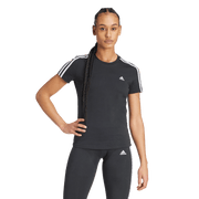 adidas Essentials Slim 3-Stripes Womens Tee