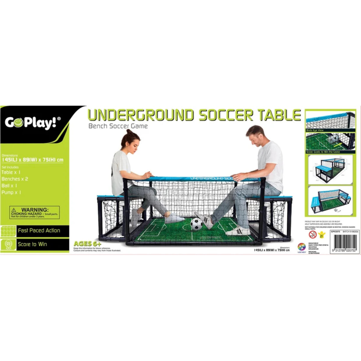 Go Play! Underground Soccer Table