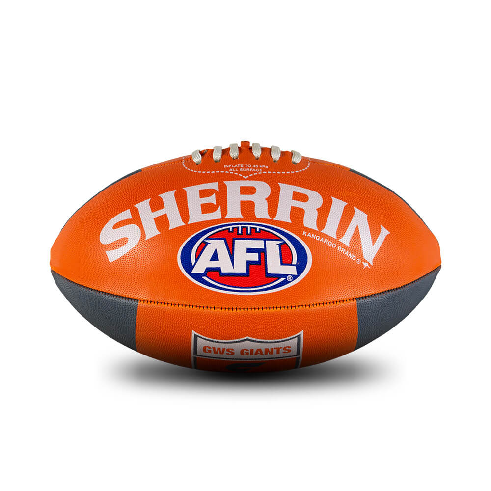 Sherrin AFL All Surface 1st 18 Football - GWS Giants