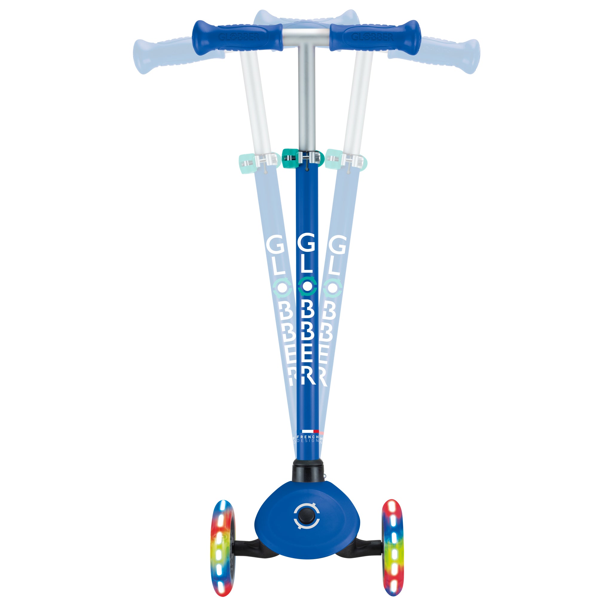 Globber Primo Lights V2 Scooter With Griptape