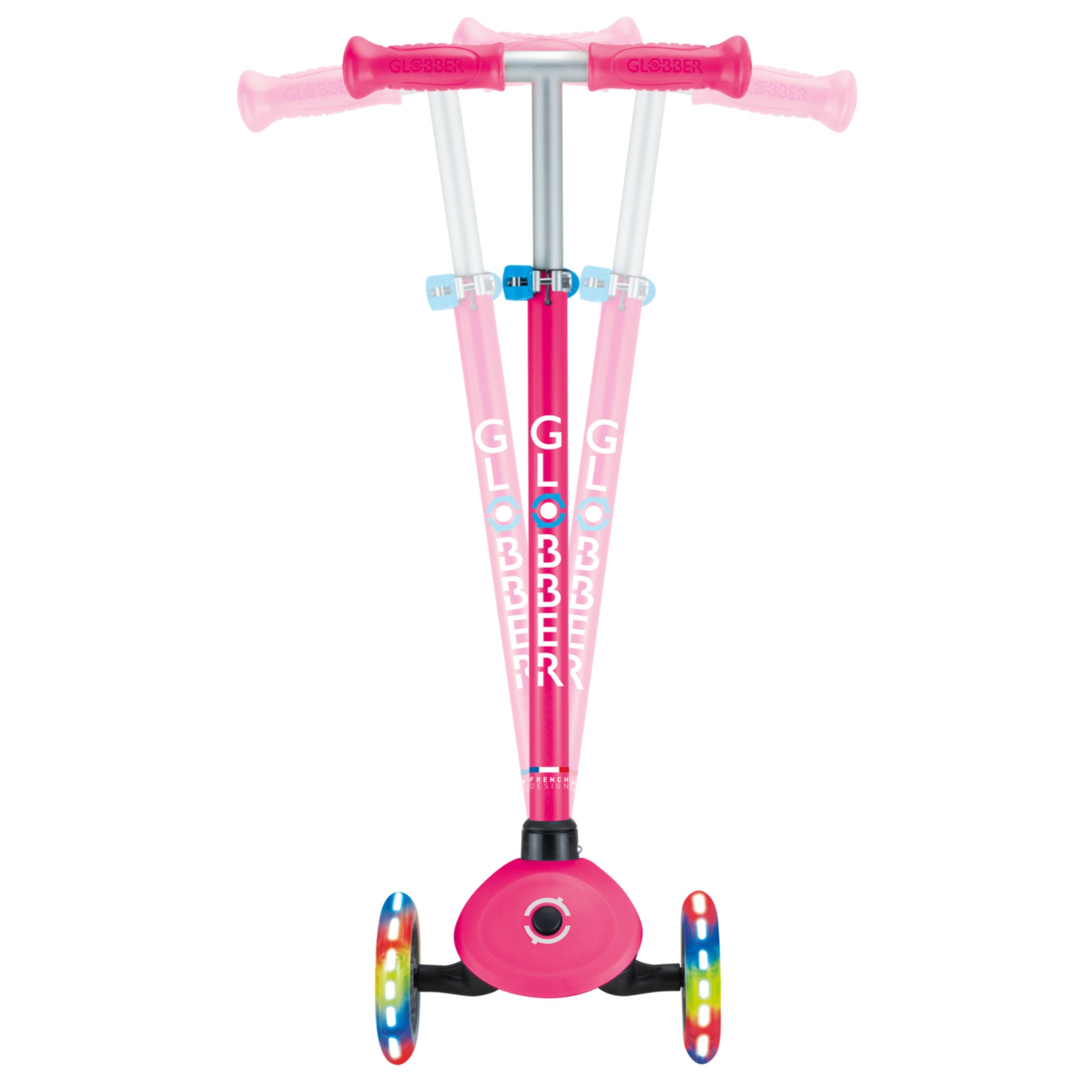 Globber Primo Lights V2 Scooter With Griptape