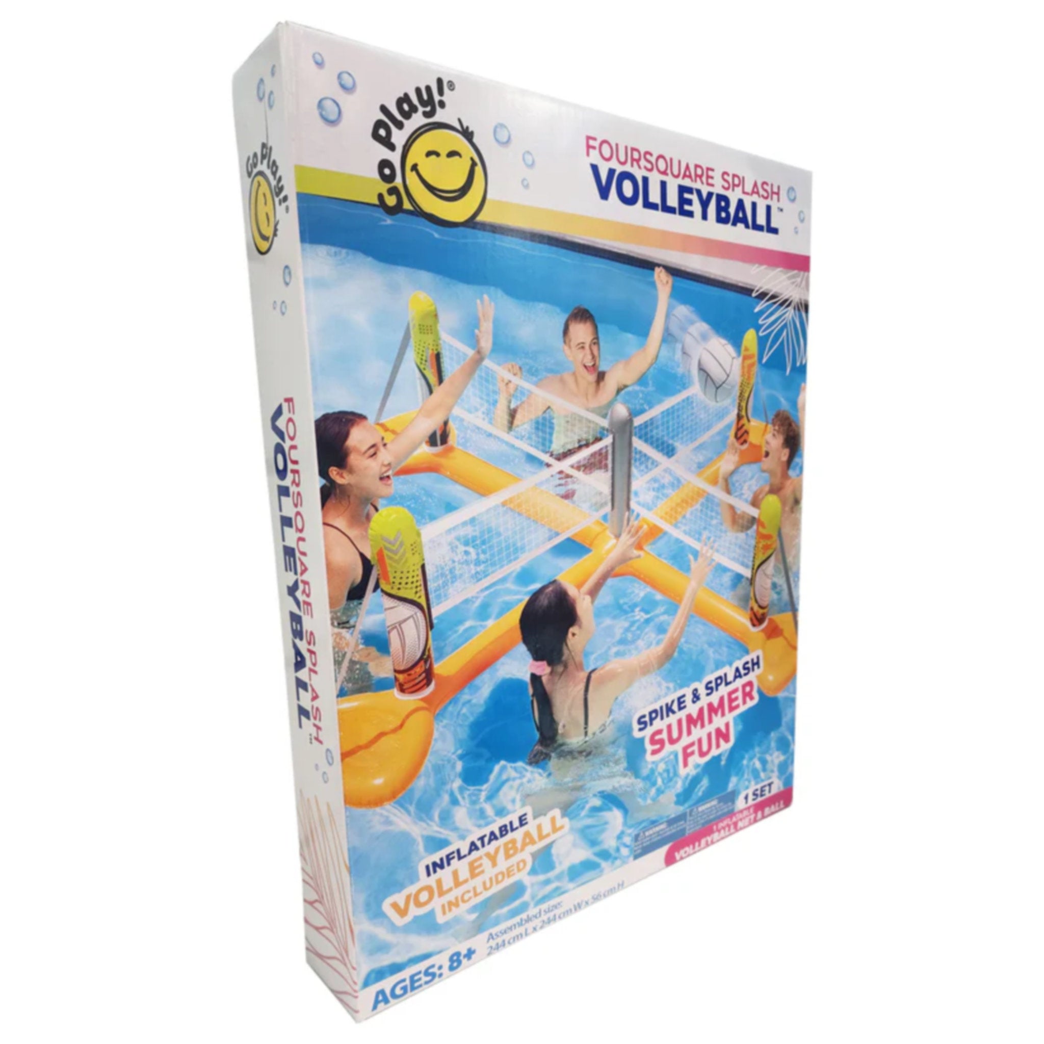 Go Play! Foursquare Splash Volleyball