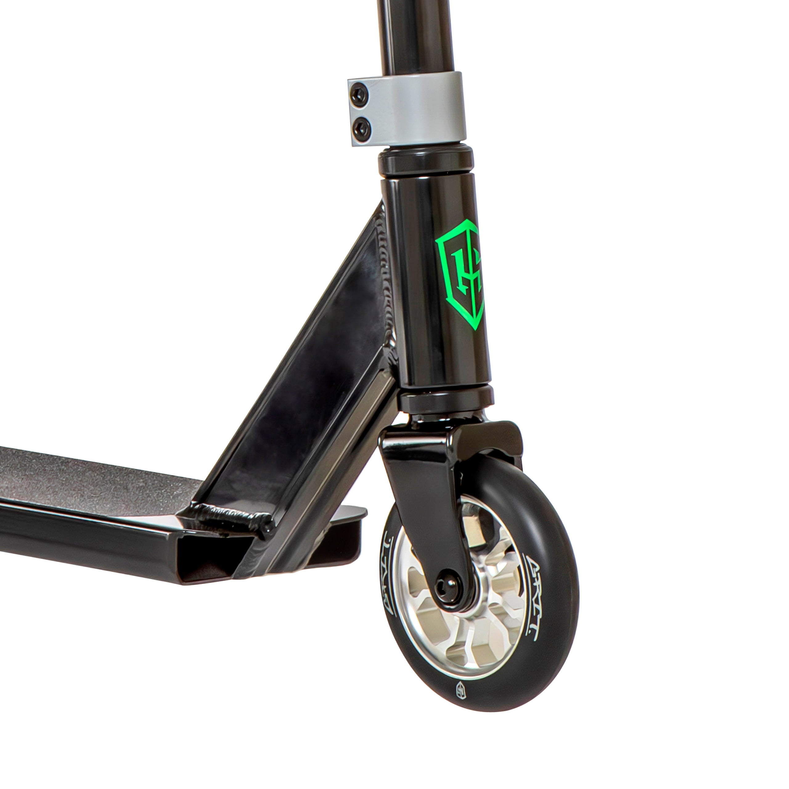 Grit Extremist Stunt Scooter - Black/Green