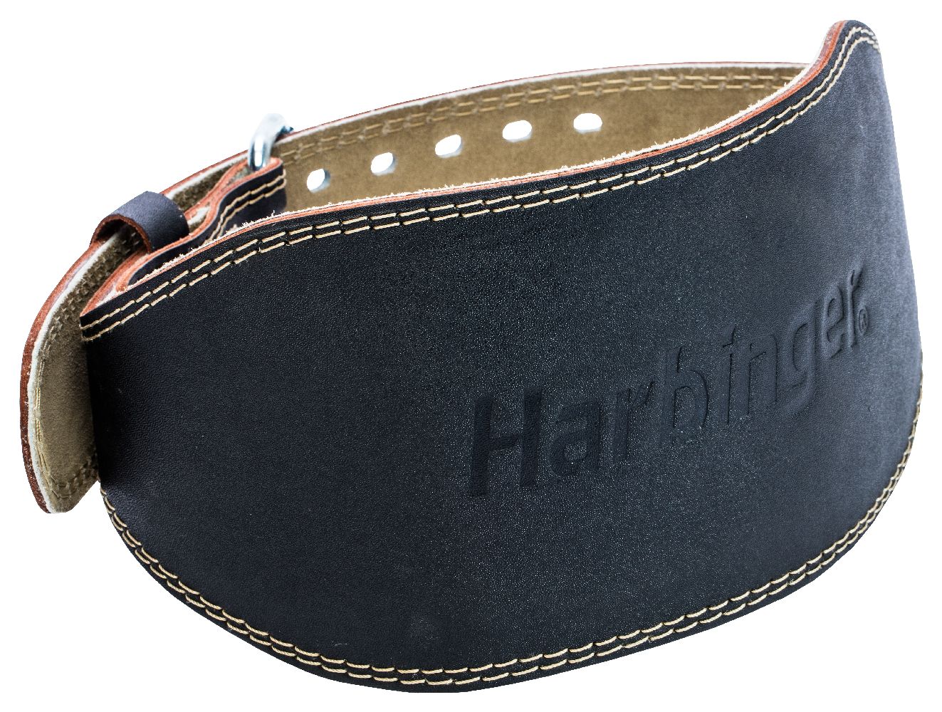 Harbinger 6 inch Padded Leather Belt SportsPower Australia