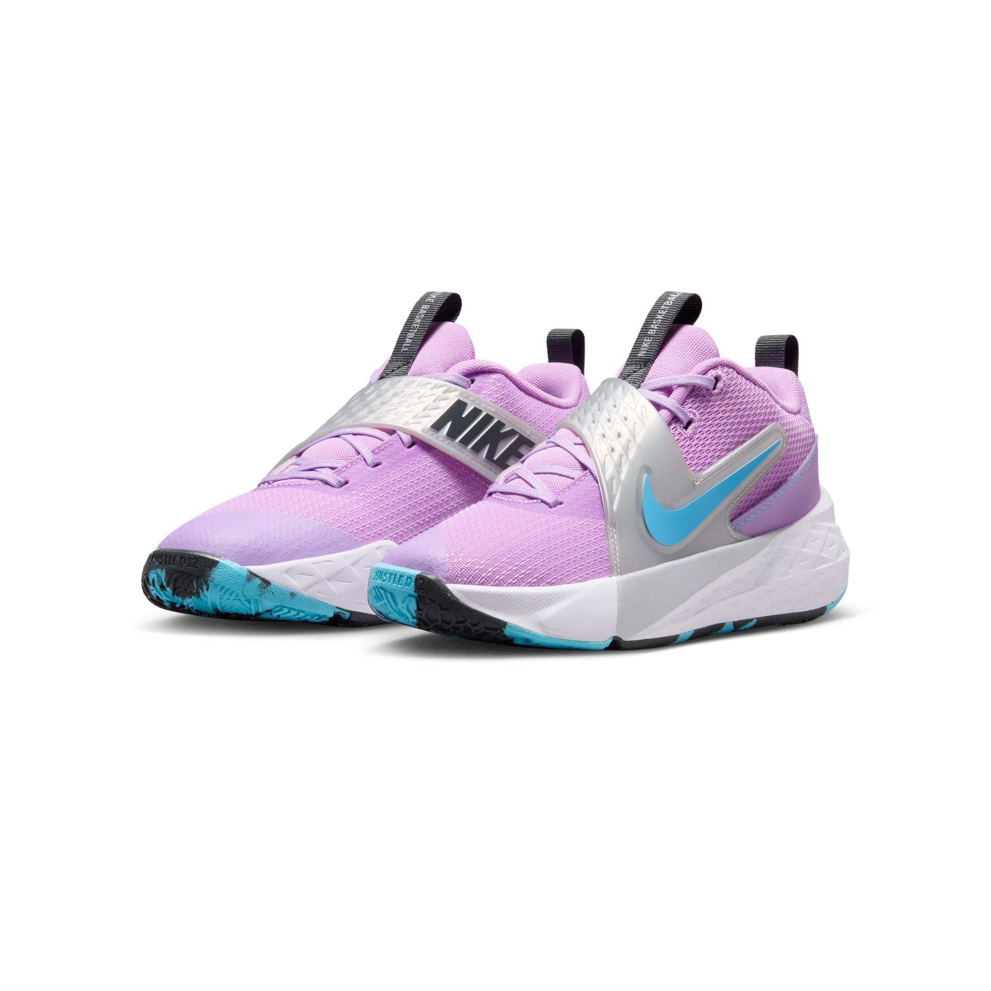 Nike Team Hustle D 12 GS Kids Basketball Shoes