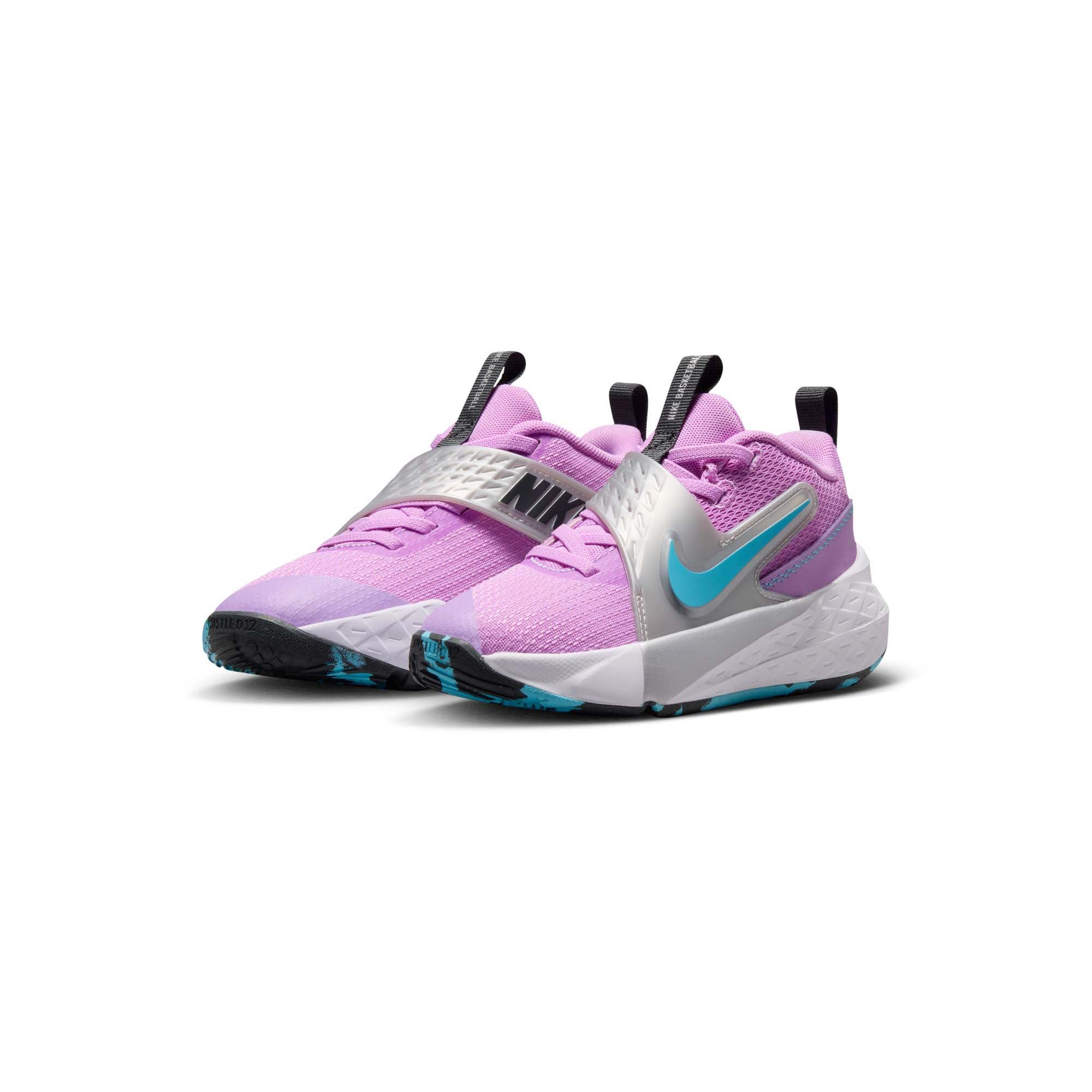 Nike Team Hustle D 12 PS Kids Basketball Shoes