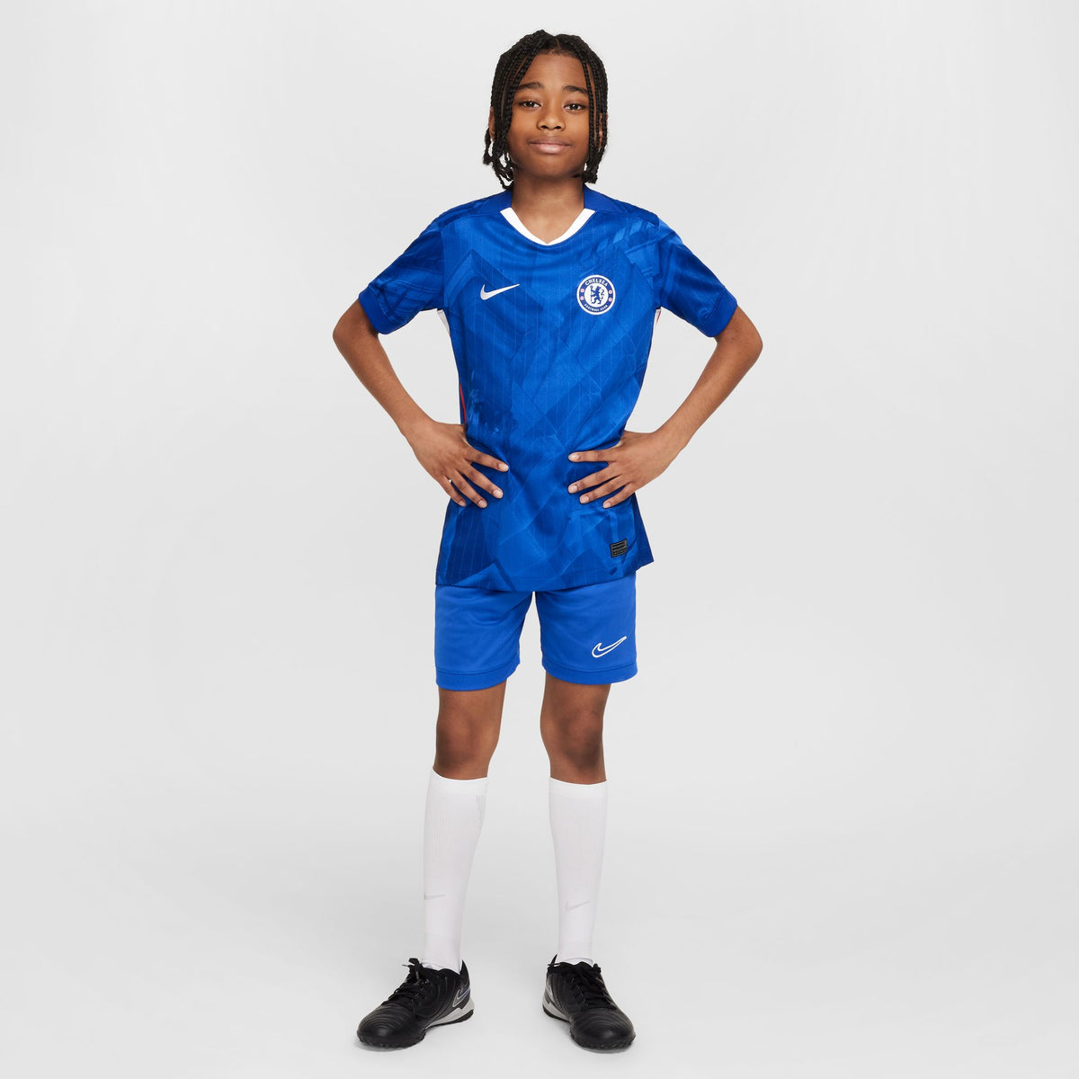 Nike Chelsea FC 2025/26 Stadium Home Dri-FIT Kids Soccer Replica Jersey