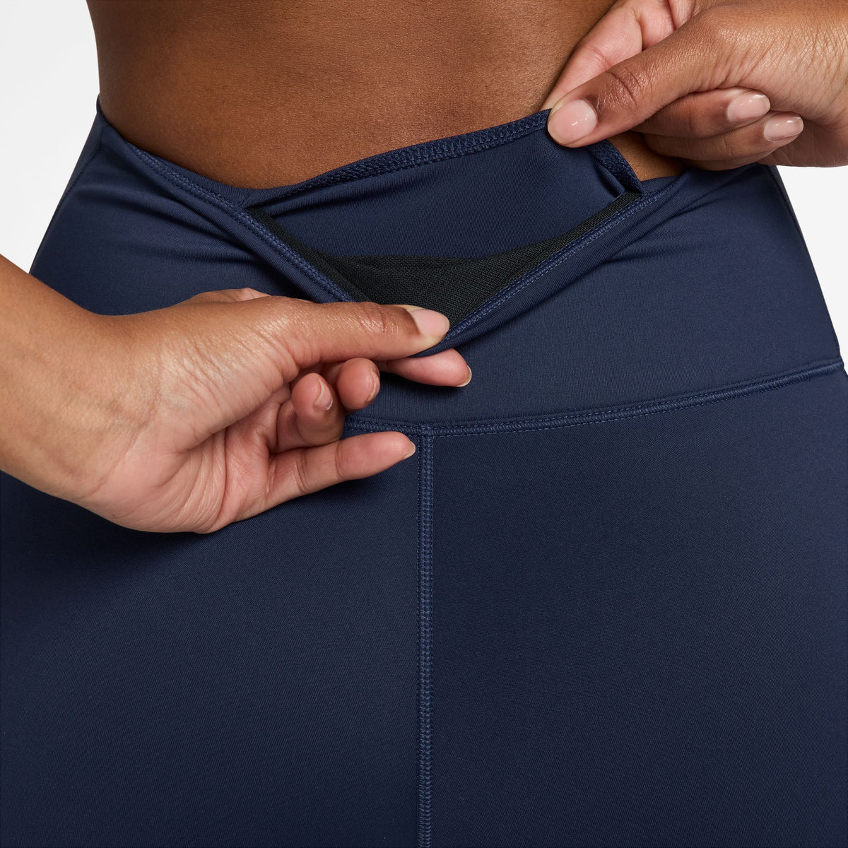 Nike One Seamless Front High-Waisted Womens Tights