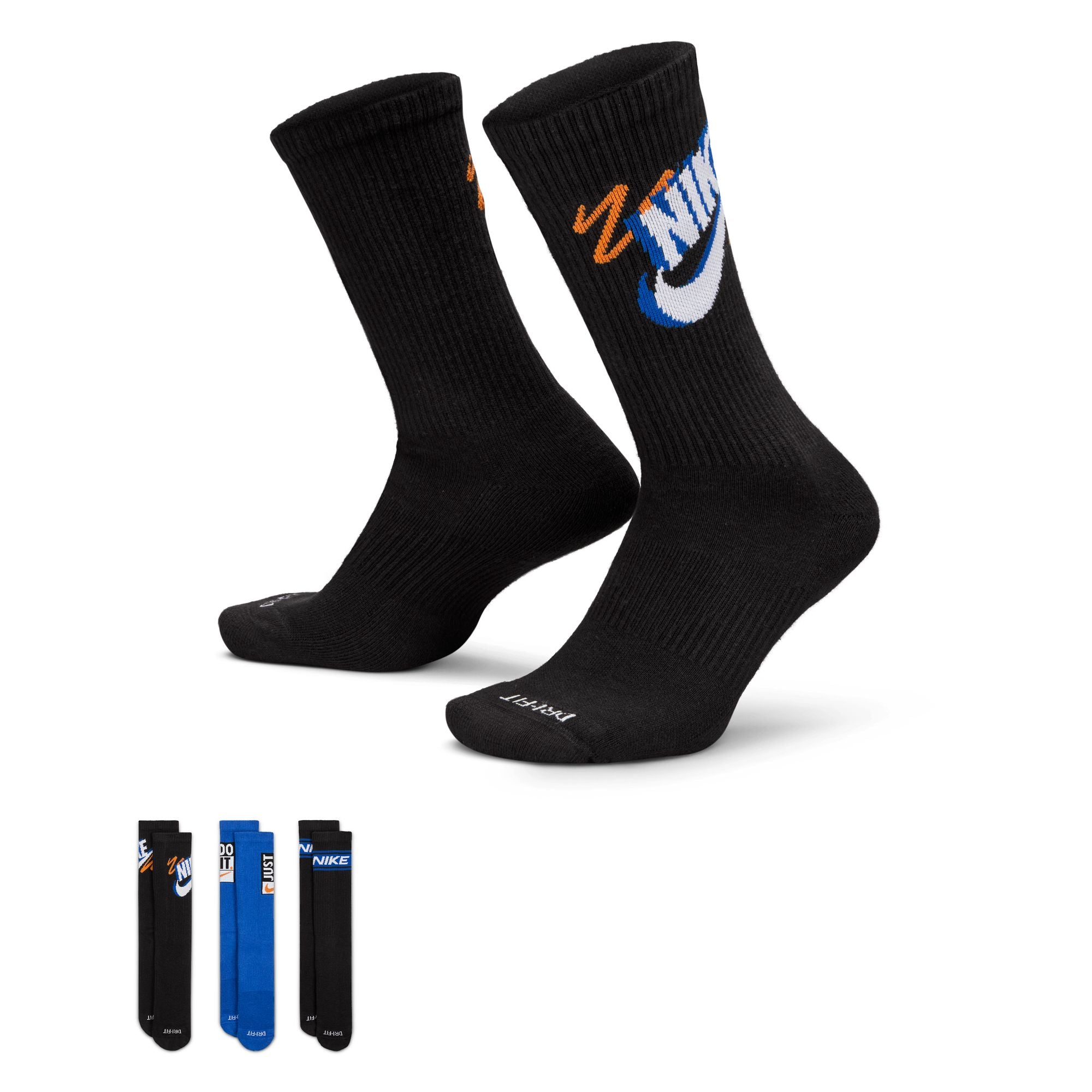 Nike Everyday Plus Crew Socks 3 Pack