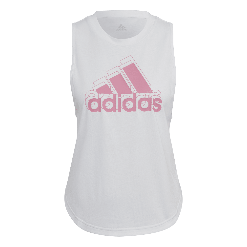 adidas Made For Training Logo Graphic Womens Racerback Tank
