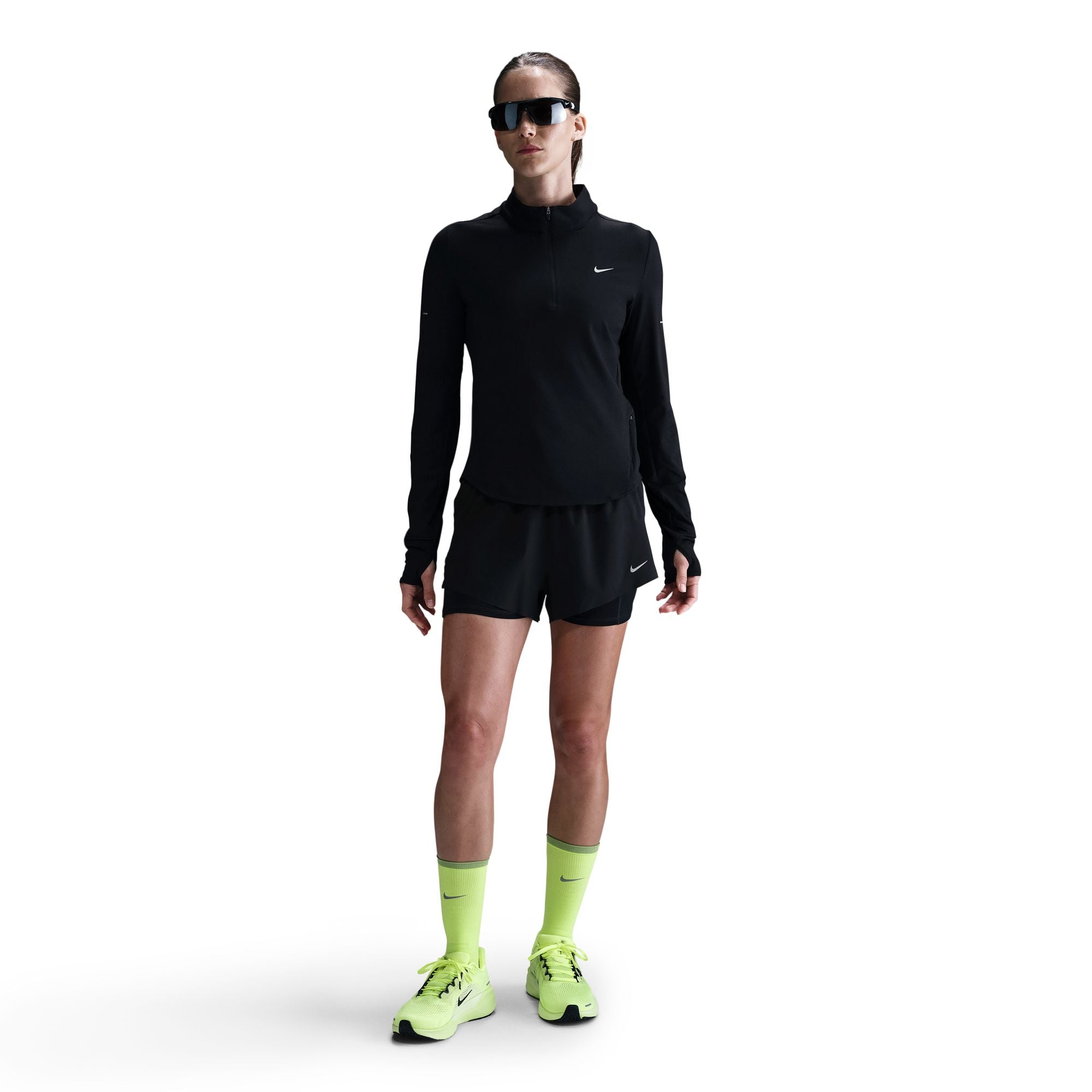 Nike Swift Dri-FIT UV 1/4-Zip Womens Running Top