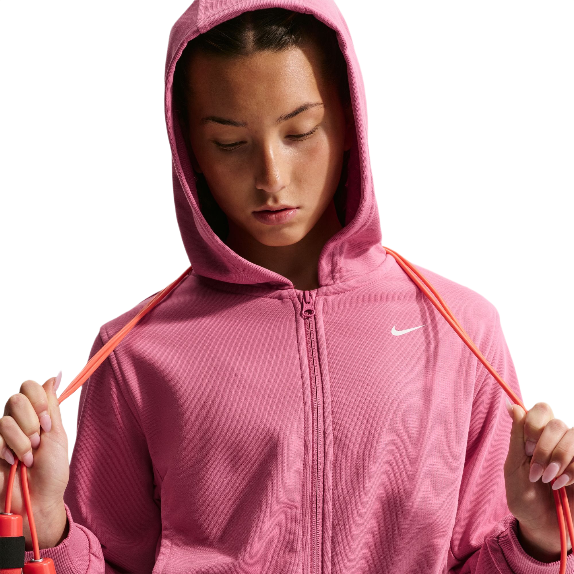 Nike Pro Fleece Dri-FIT Girls Full-Zip Hoodie