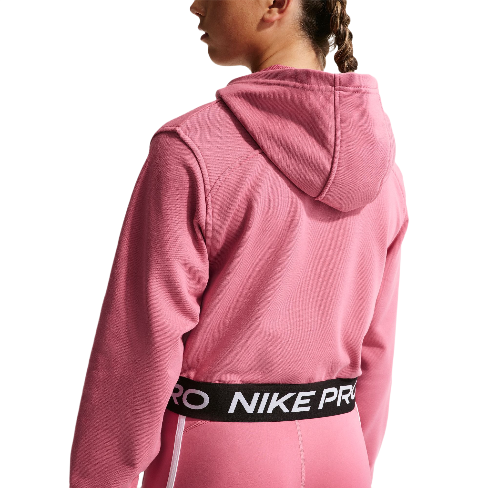 Nike Pro Fleece Dri-FIT Girls Full-Zip Hoodie