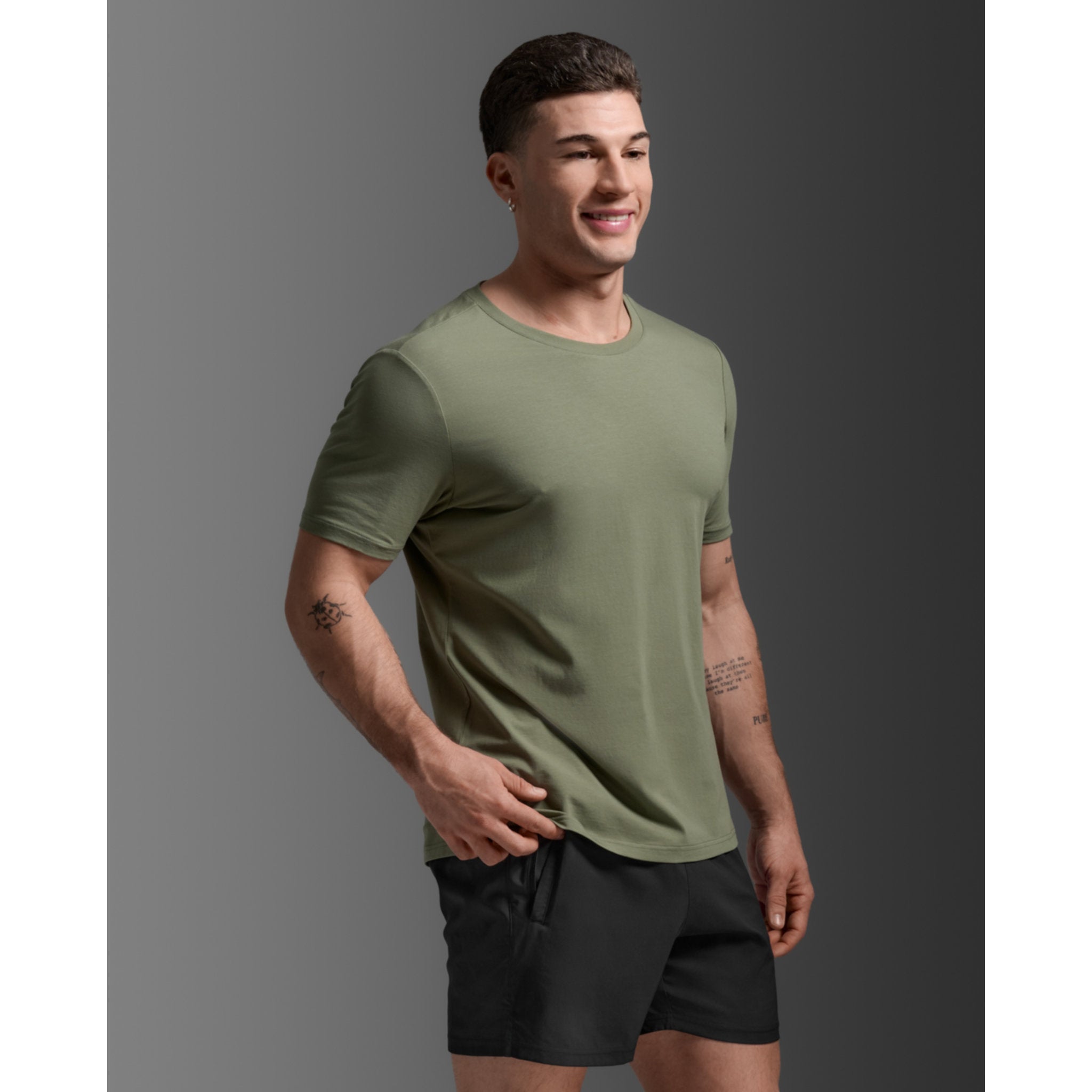 2XU Motion Cotton Flex Mens Tee