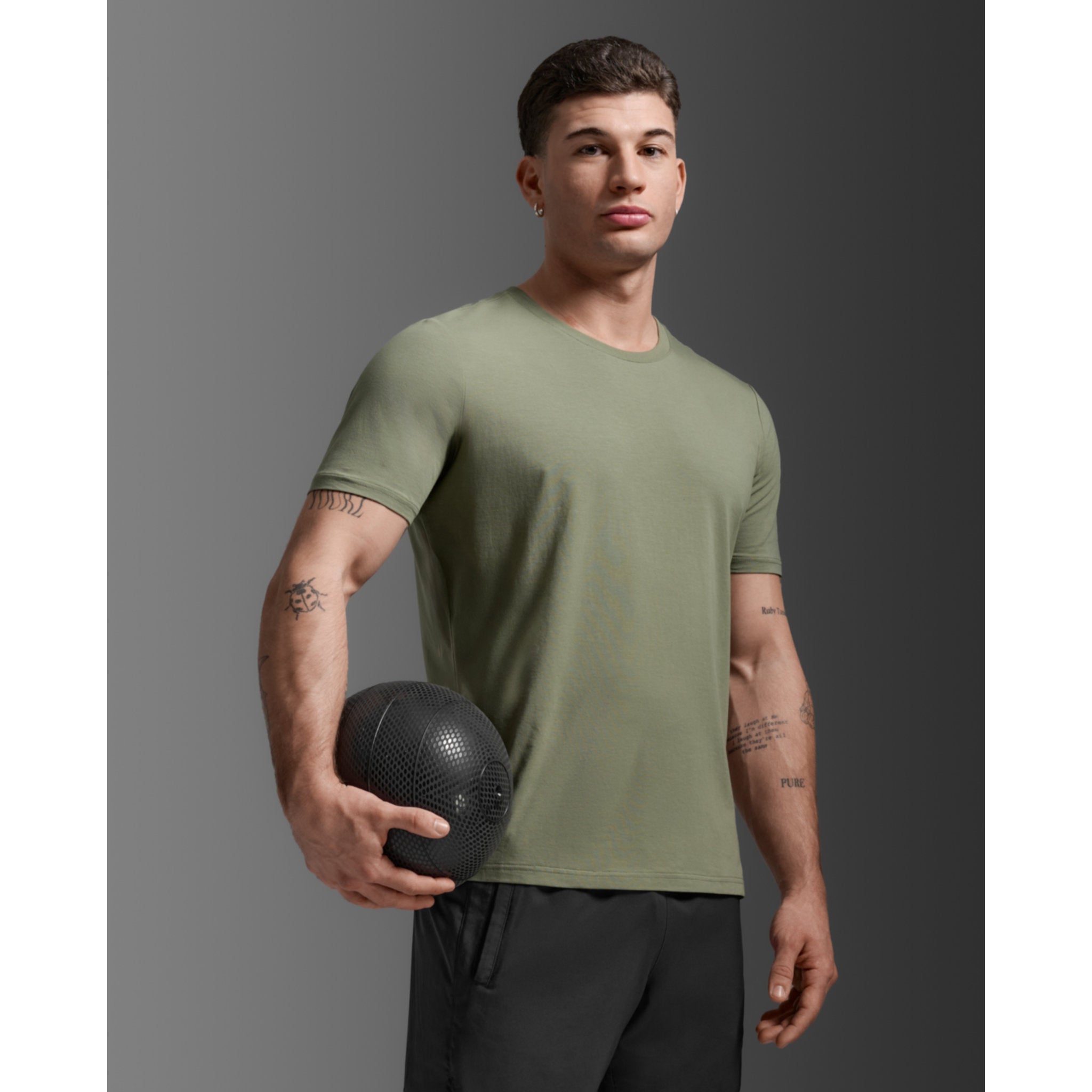 2XU Motion Cotton Flex Mens Tee
