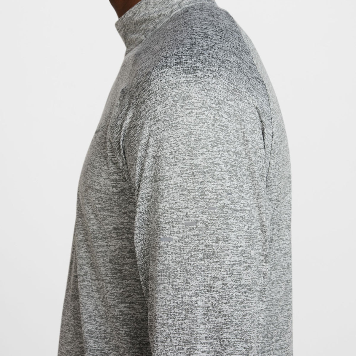 Nike Stride Dri-FIT Quarter-Zip Mens Long-Sleeve Running Tee