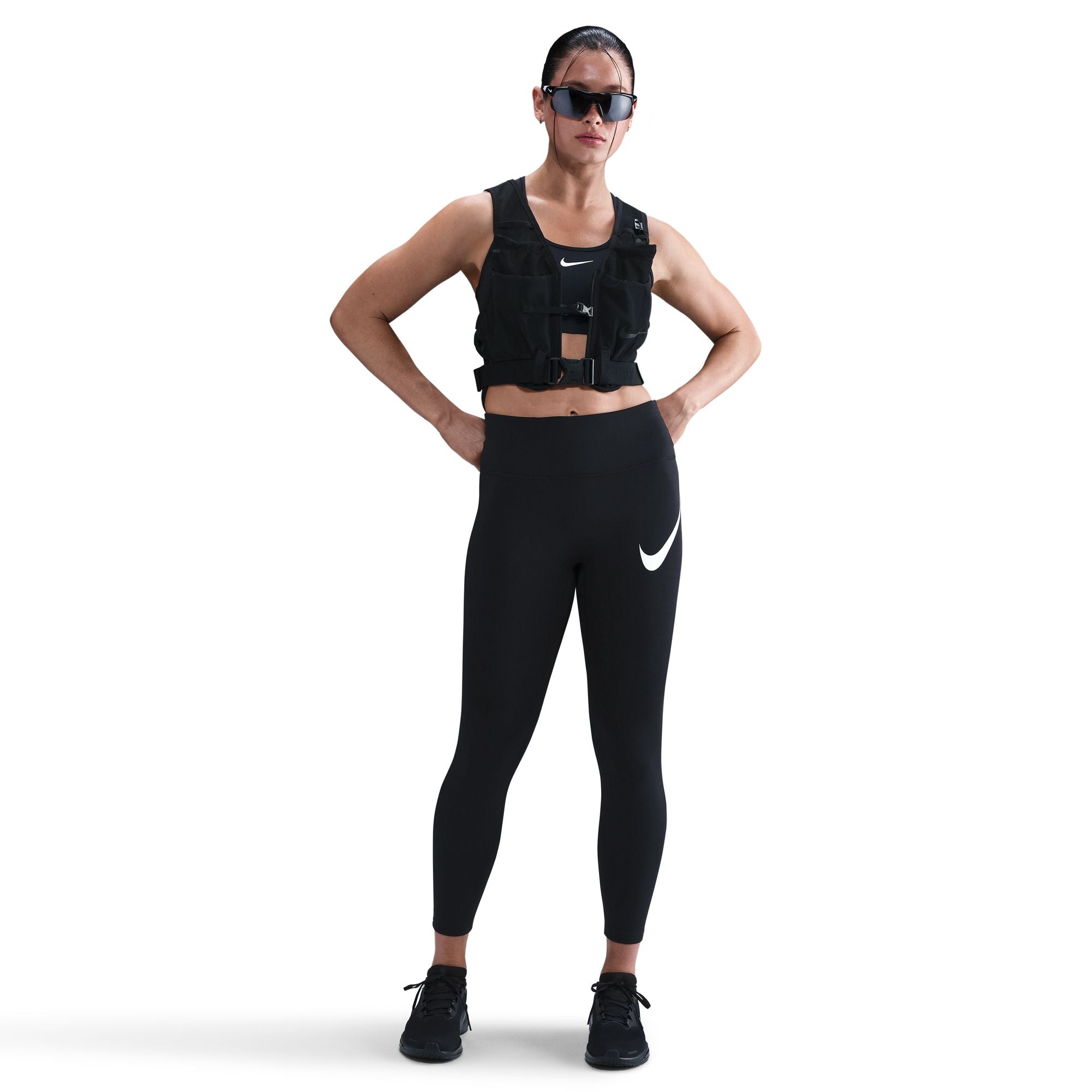 Nike Tempo Swoosh Run High-Waisted 7/8 Womens Running Tights