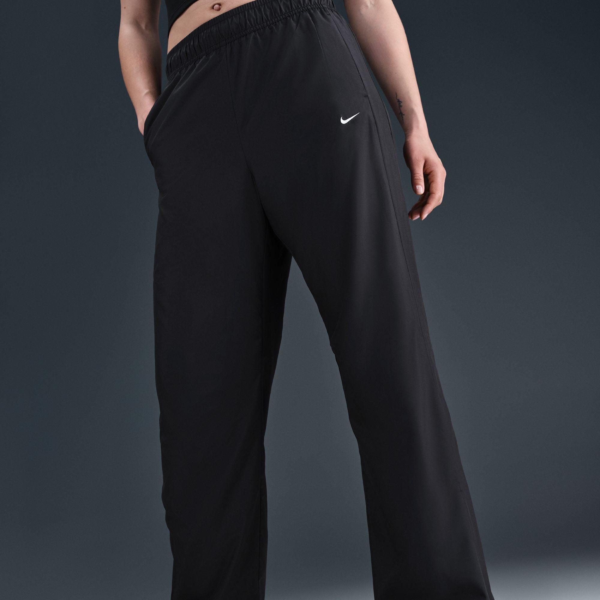 Nike Sportswear Classic Mid-Rise Womens Open-Hem Pants