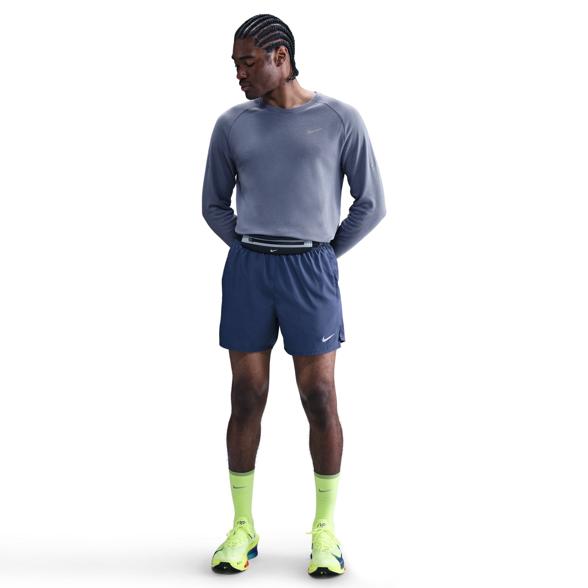 Nike Stride Dri-FIT Mens Running Waffle Crew
