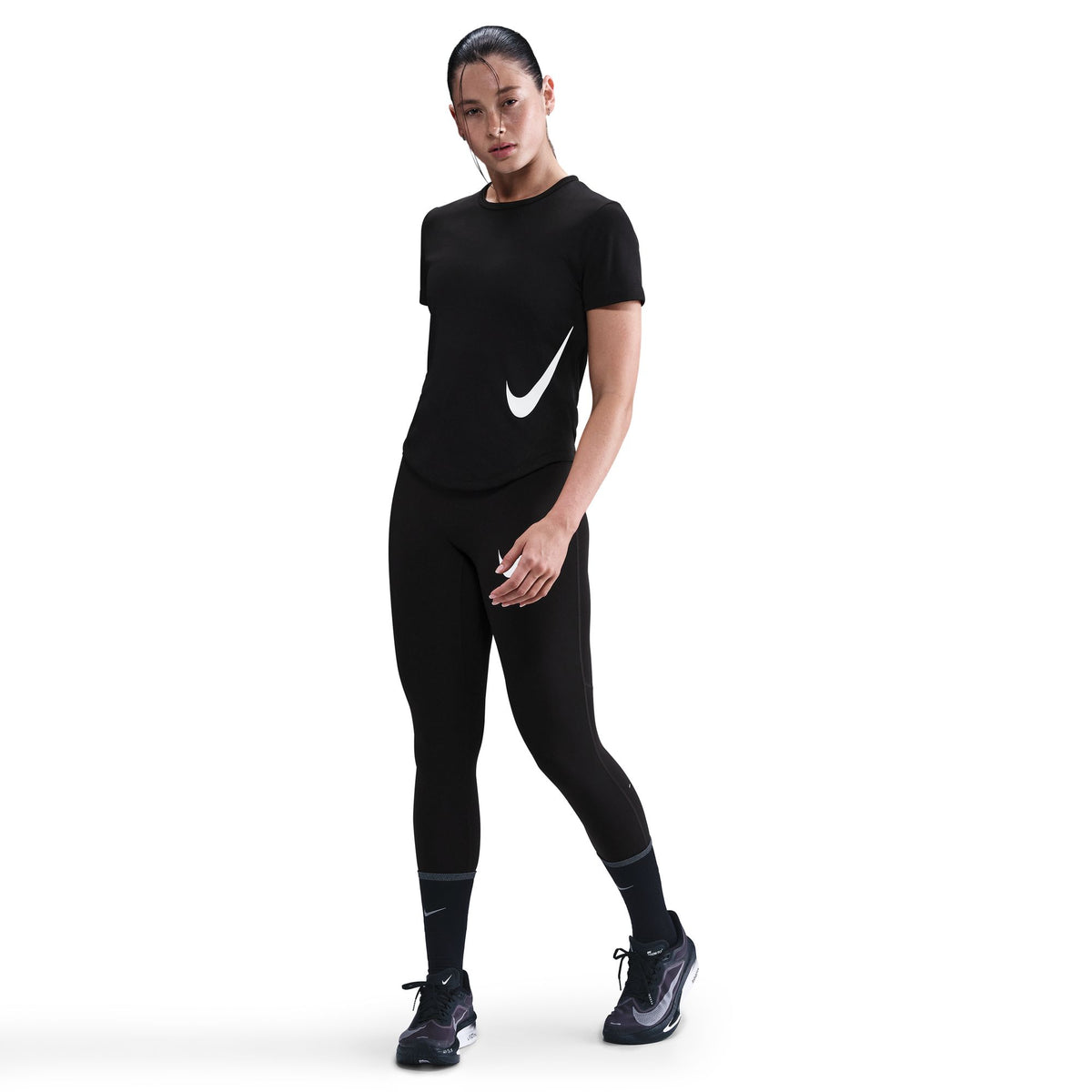 Nike Tempo Swoosh Dri-FIT Womens Running Tee