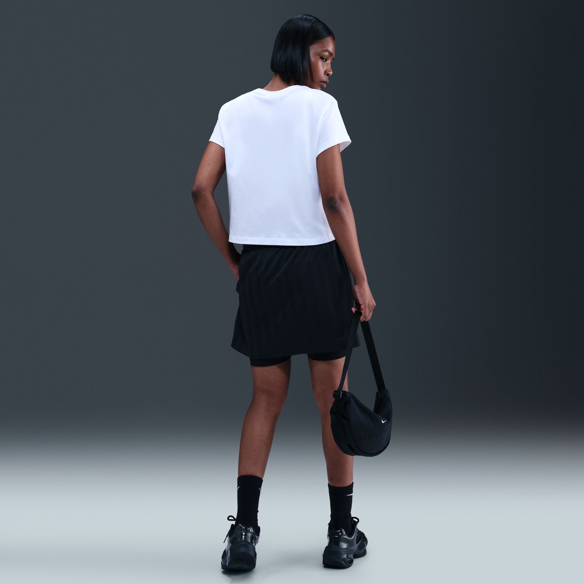 Nike Club White Womens Tee