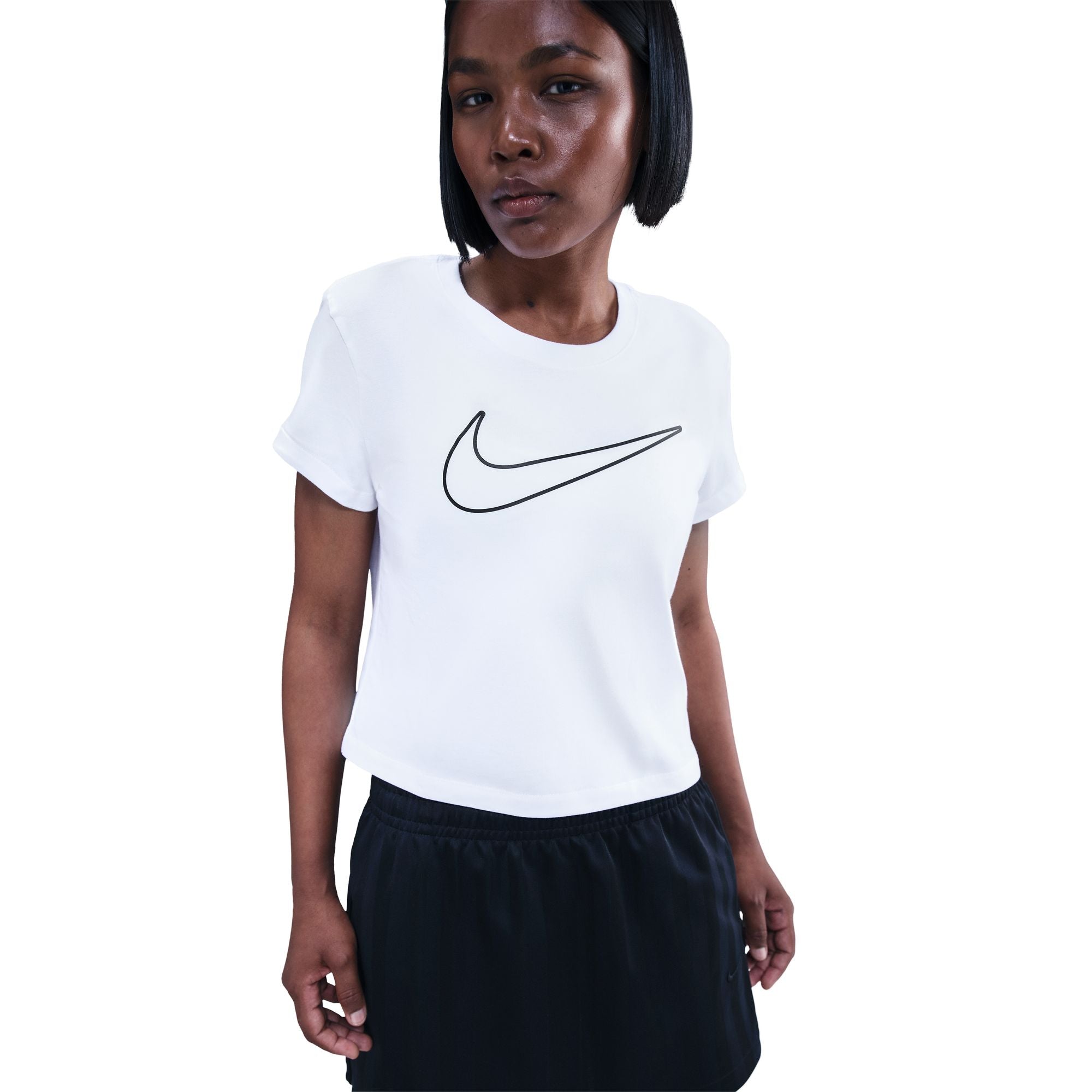 Nike Club White Womens Tee