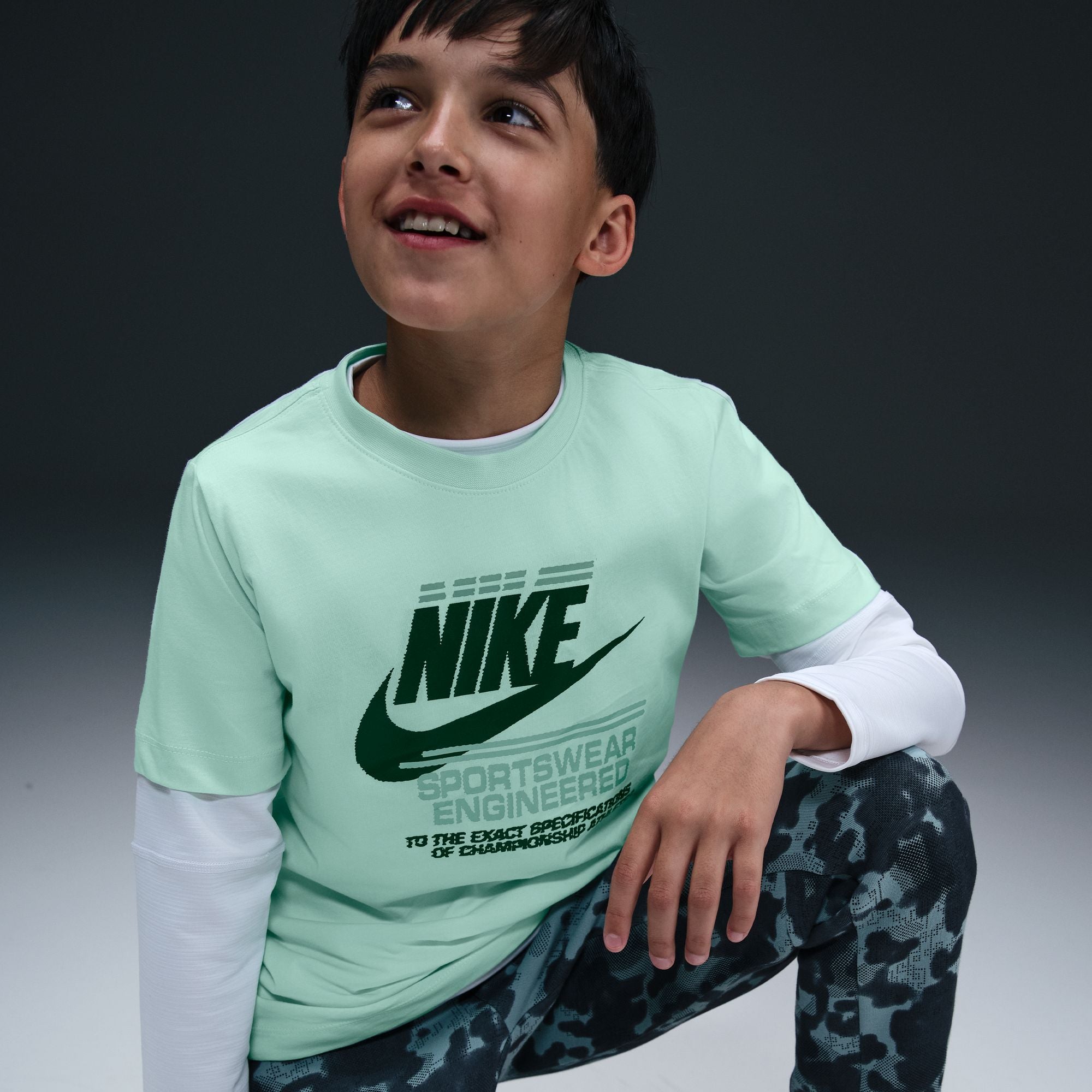 Nike Brandmark Futura Kids Tee