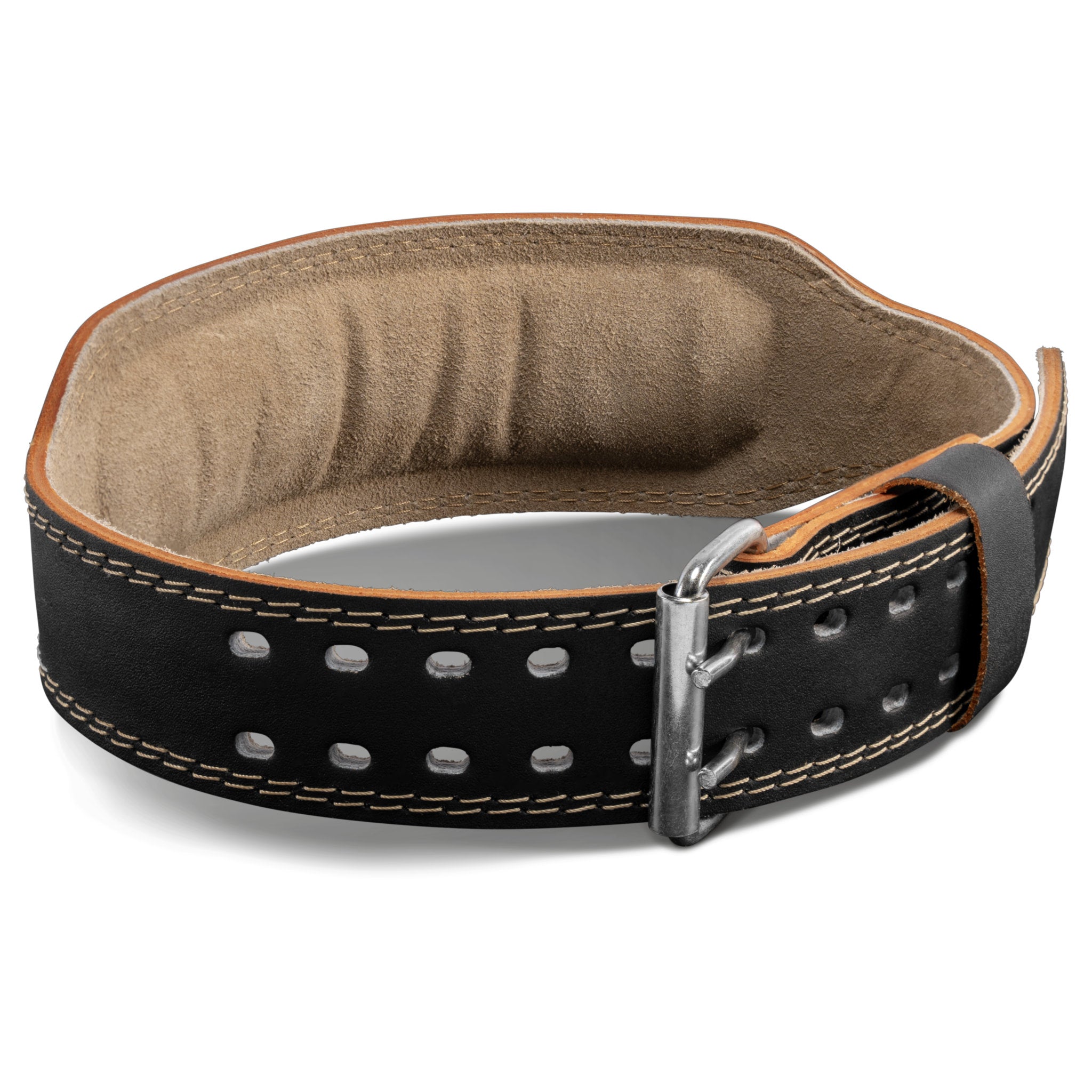 Harbinger 4 Inch Padded Leather Belt 2.0