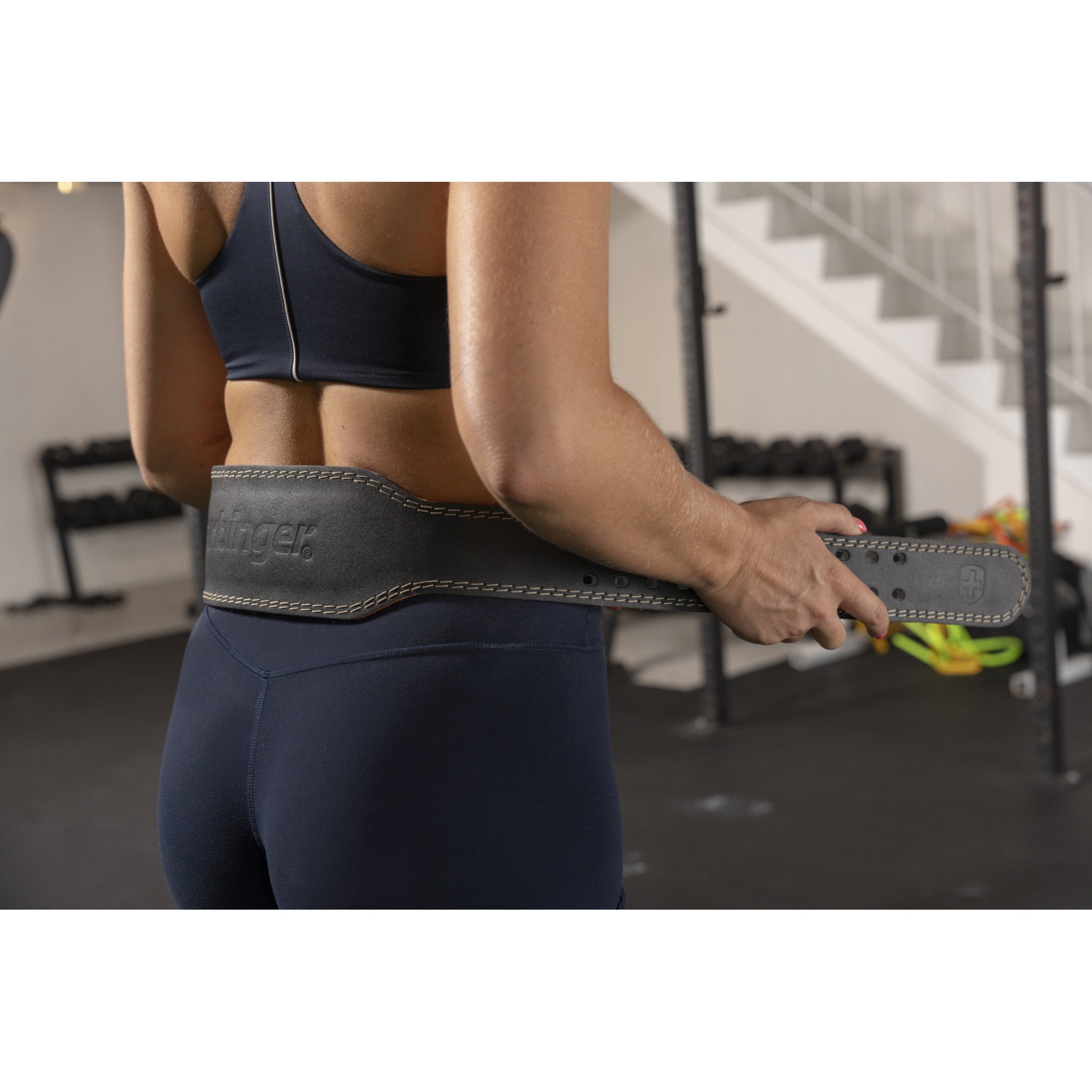 Harbinger 4 Inch Padded Leather Belt 2.0