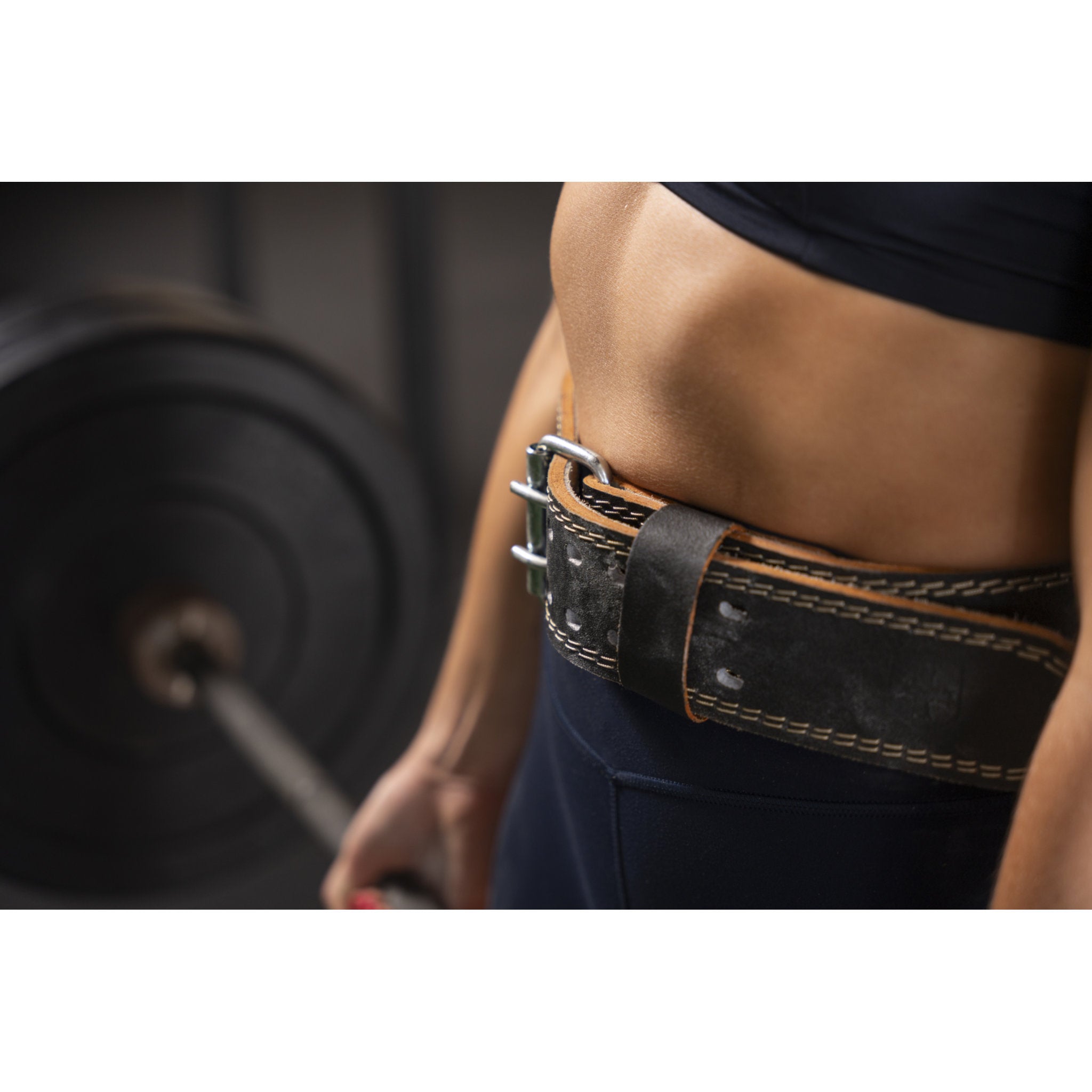 Harbinger 6 Inch Padded Leather Belt 2.0
