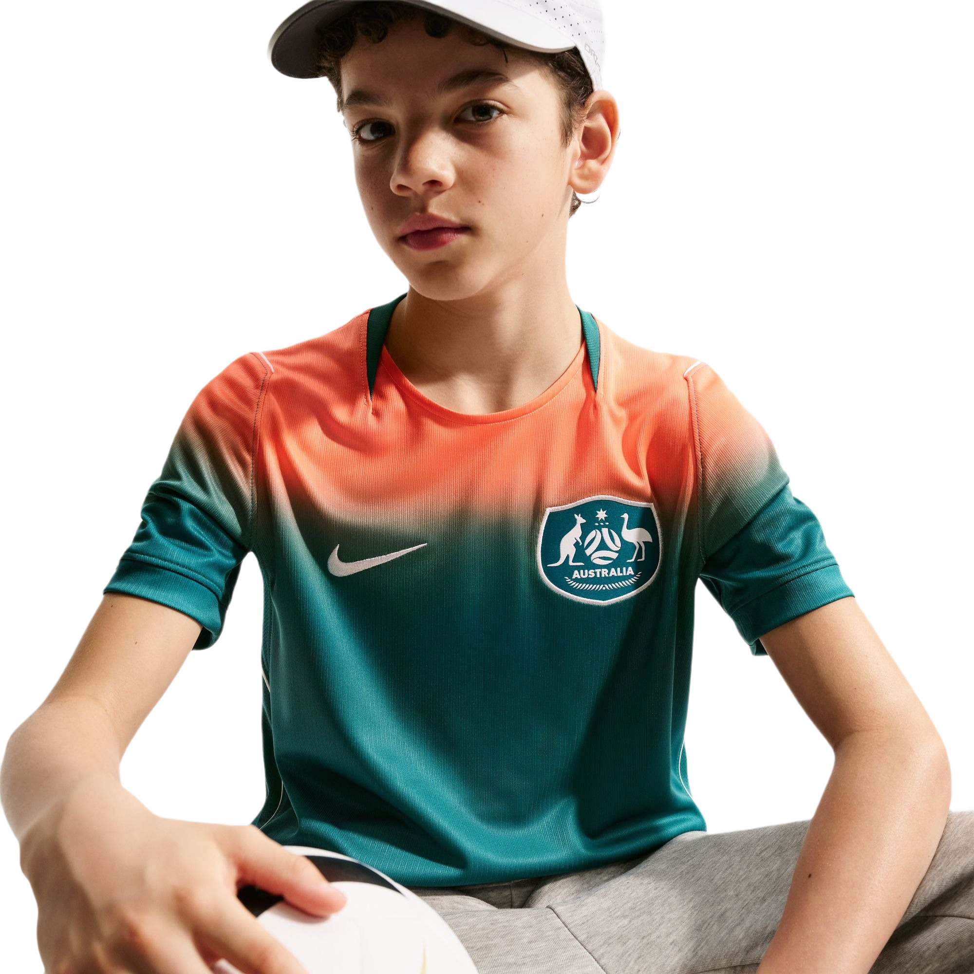 Nike Australia 2026 Stadium Away Kids Replica Jersey