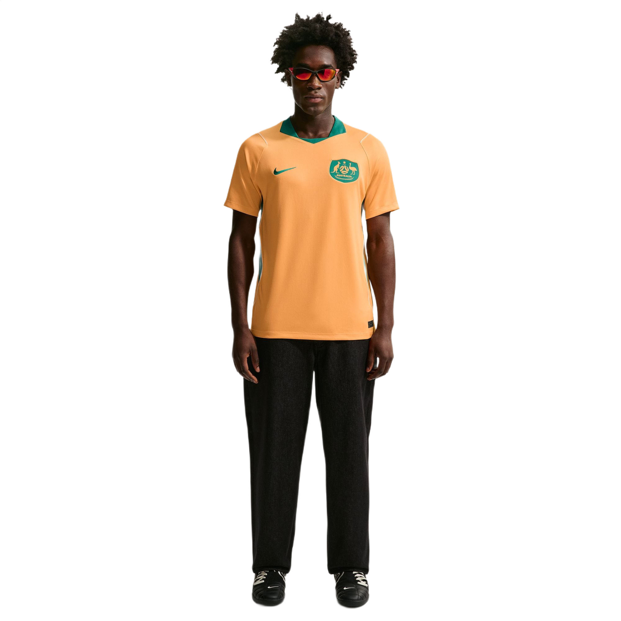 Nike Australia 2026 Stadium Home Mens Soccer Jersey