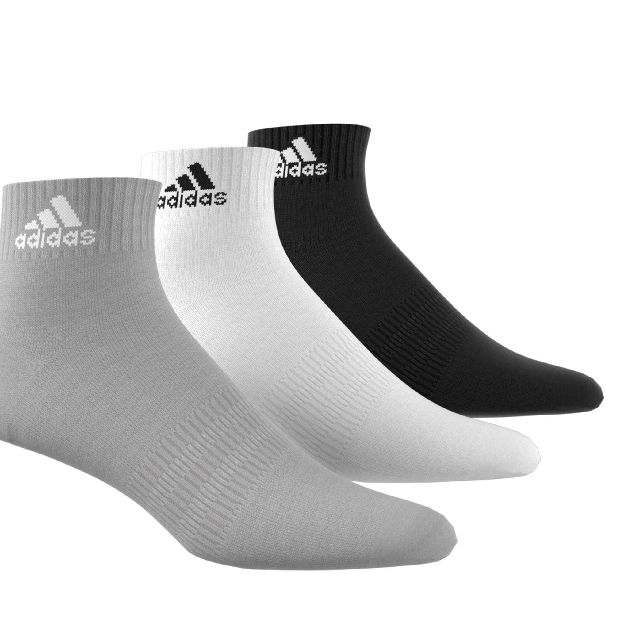 adidas Cushioned Sportswear Ankle Socks 3 Pack