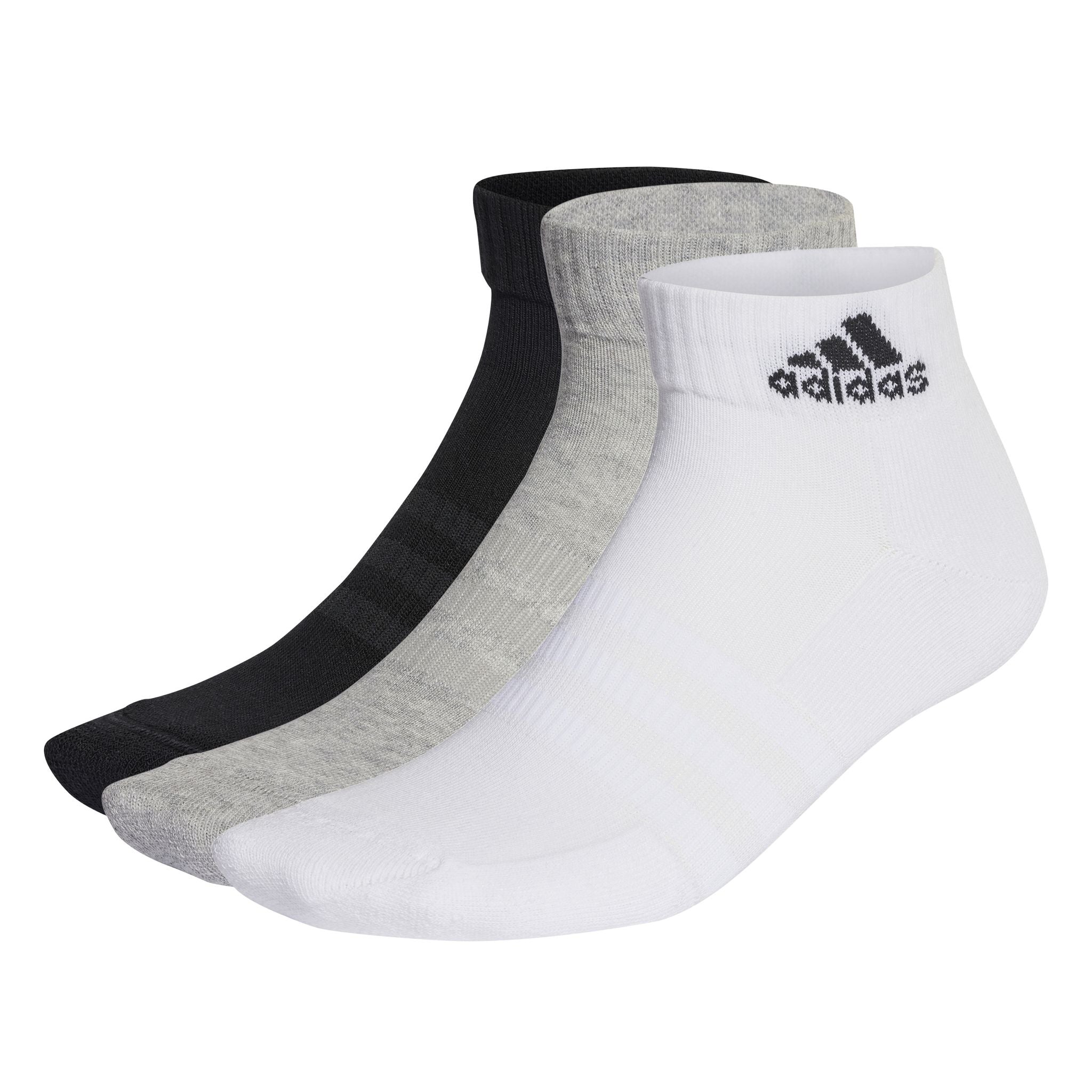 adidas Cushioned Ankle Socks 3 Pack