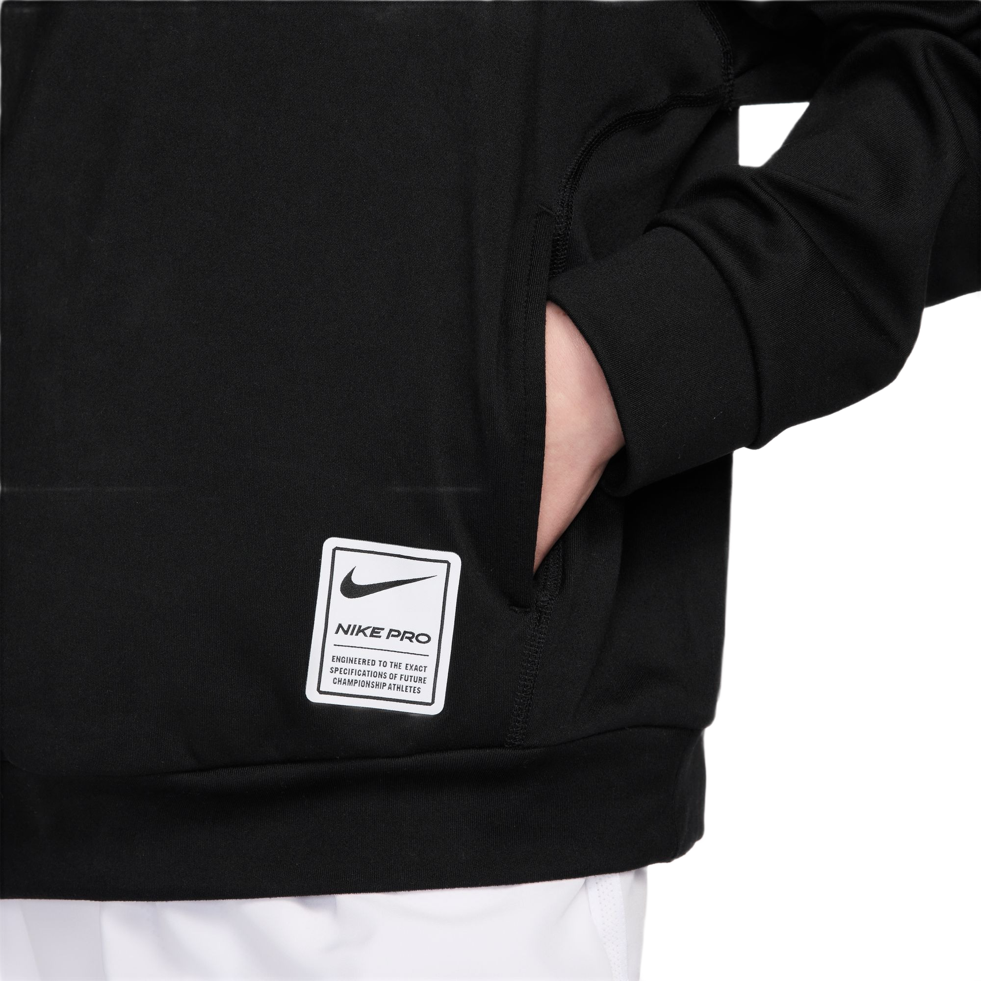 Nike Pro Dri-FIT Fleece Boys Pullover Hoodie