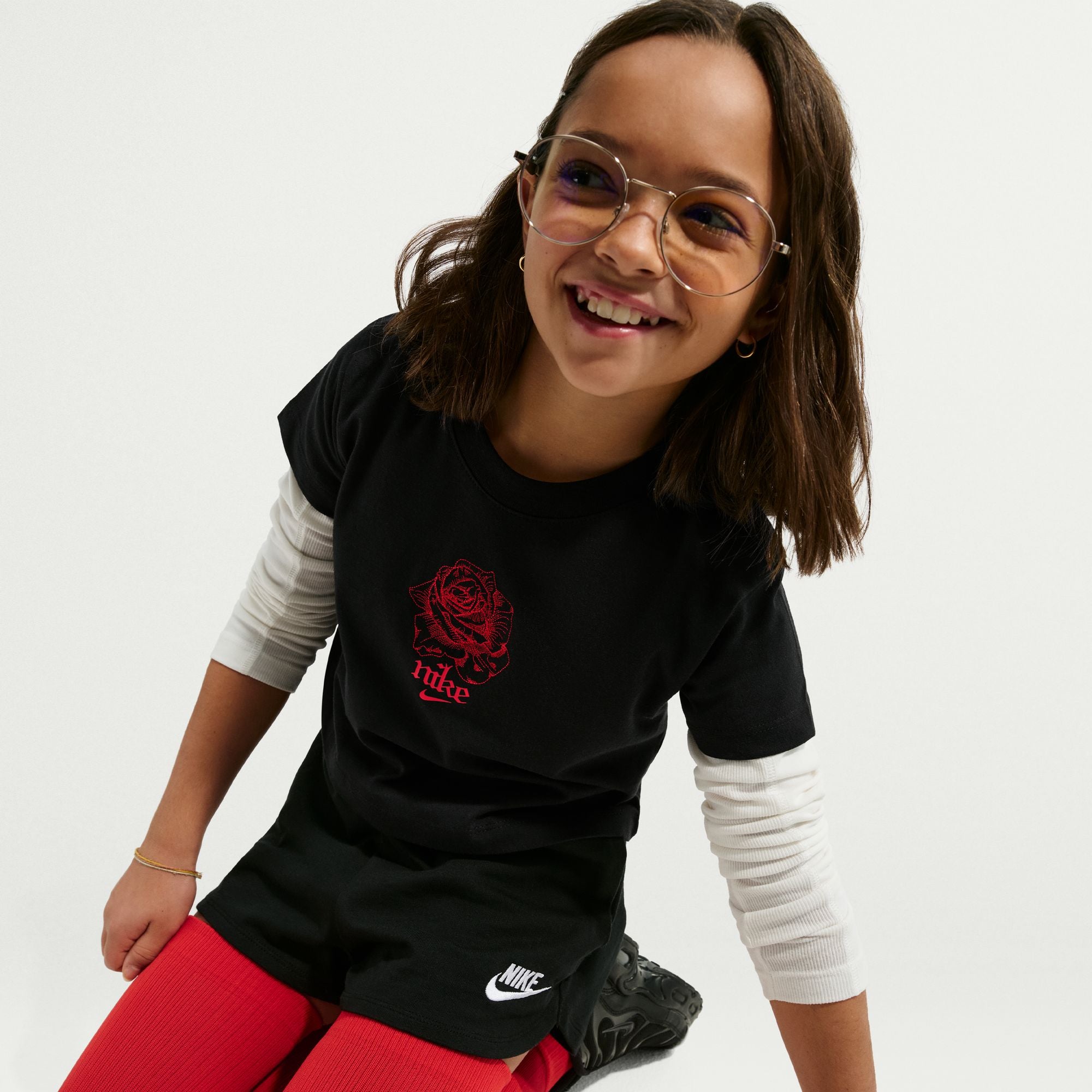 Nike Sportswear Girls Jersey Shorts