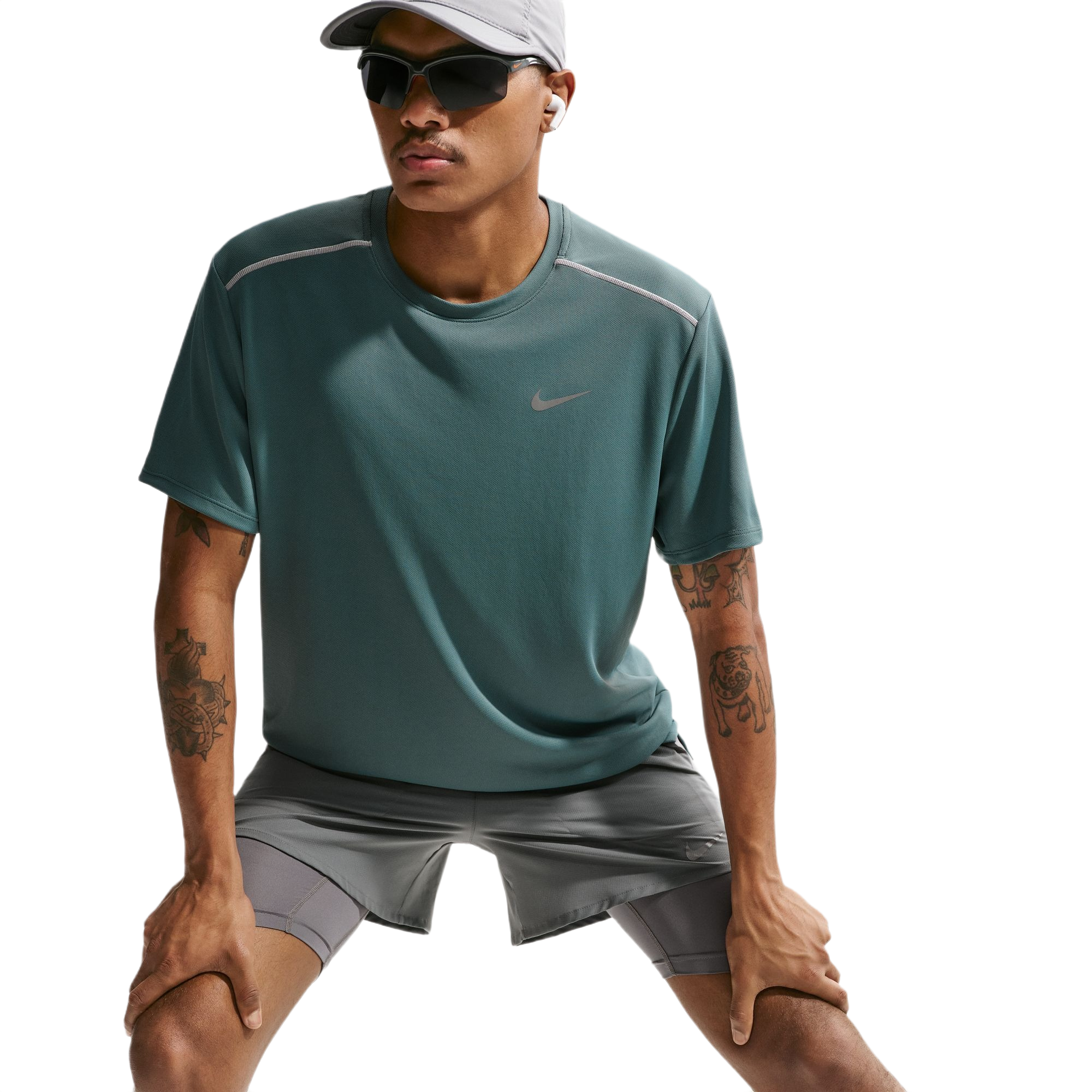 Nike Miler Dri-FIT Short-Sleeve Mens Running Tee