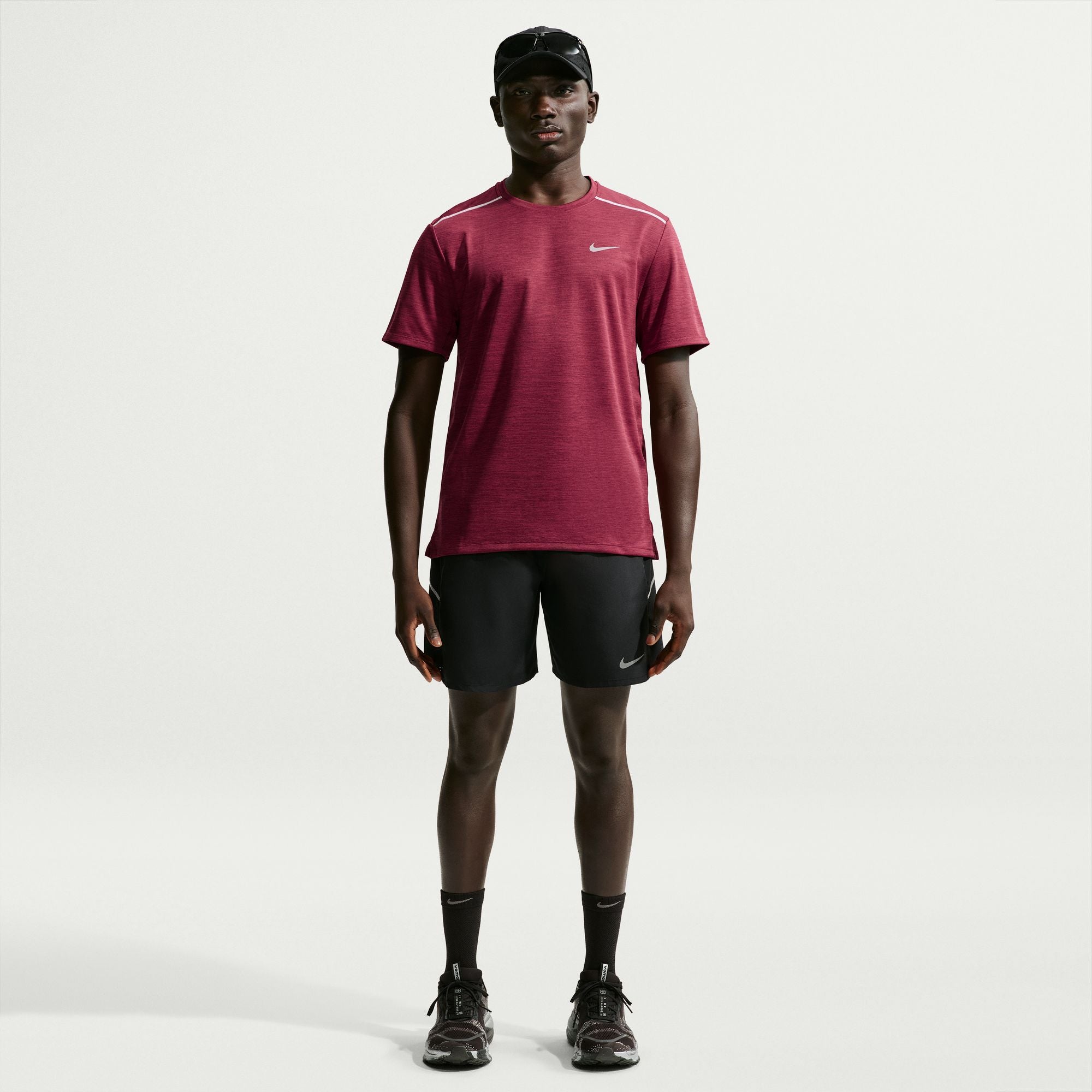 Nike Miler Dri-FIT Short-Sleeve Mens Running Tee