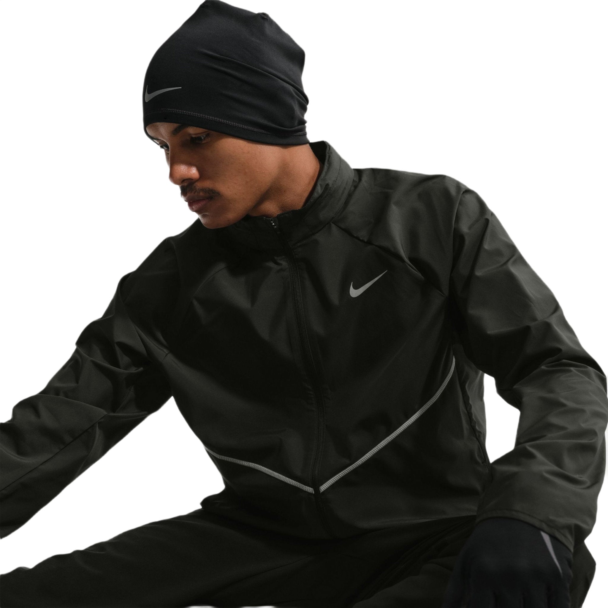 Nike Miler Repel UV Protection Mens Running Jacket
