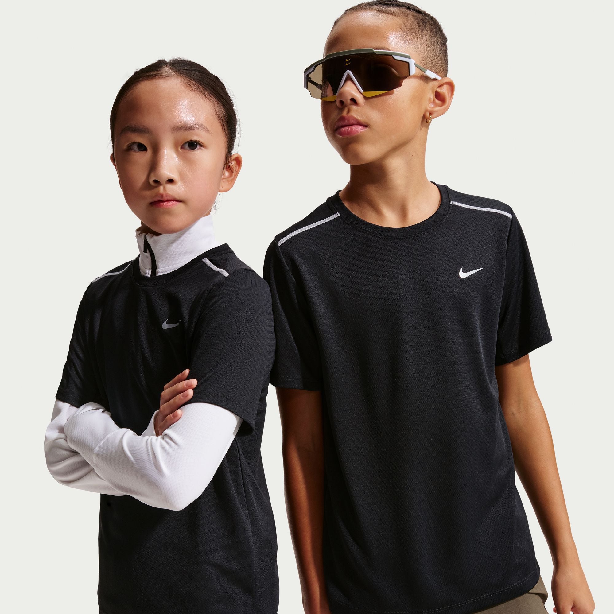 Nike Miler Dri-FIT Kids Short-Sleeve Tee