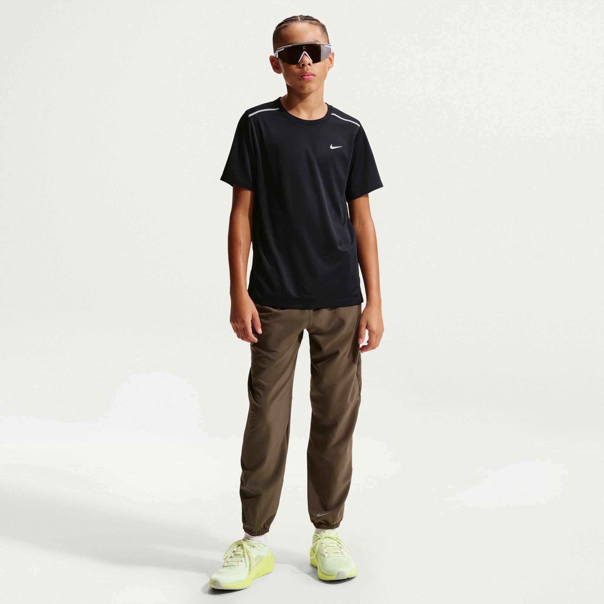 Nike Miler Dri-FIT Kids Short-Sleeve Tee