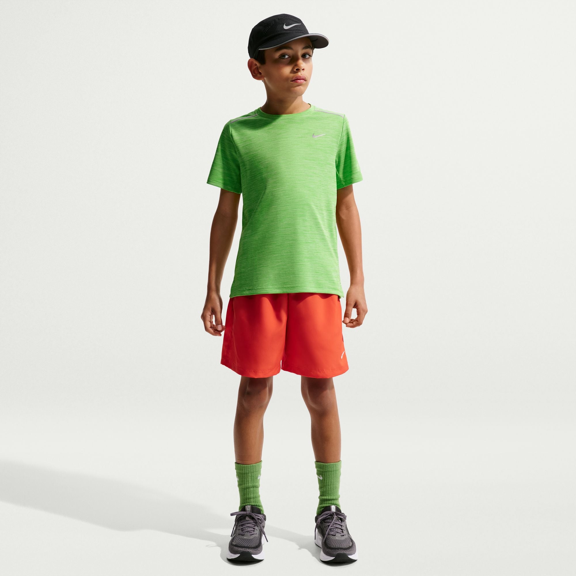Nike Miler Dri-FIT Kids Short-Sleeve Tee